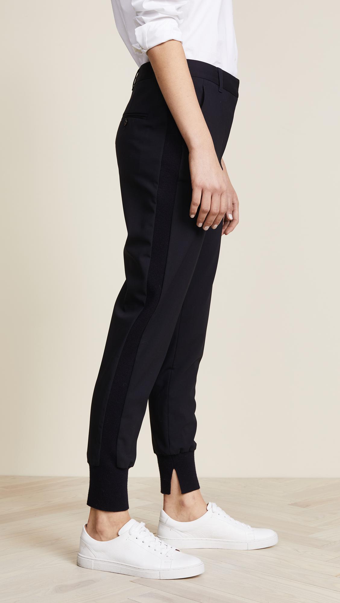 wool jogger pants