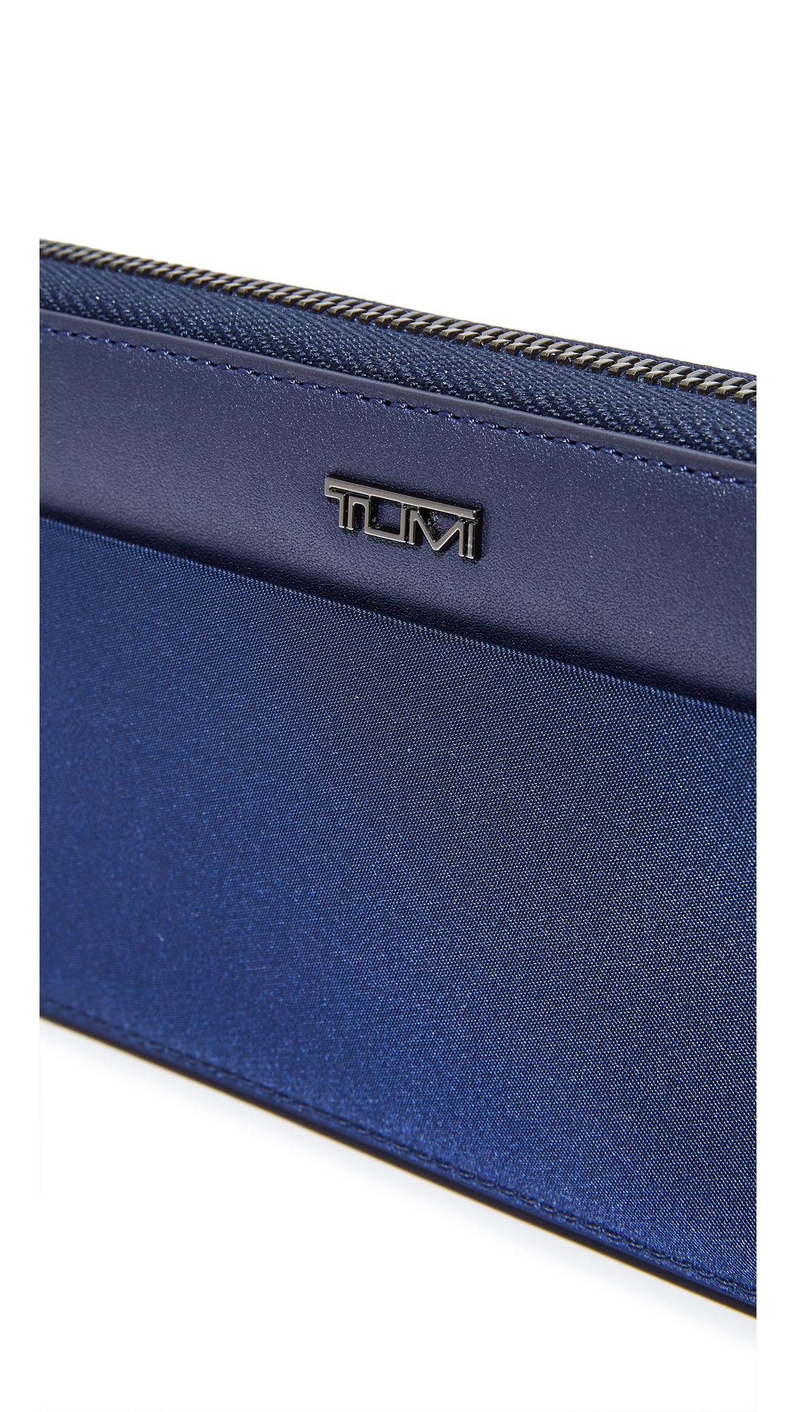 Tumi Zip Around Continental Wallet in Marine (Blue) Lyst