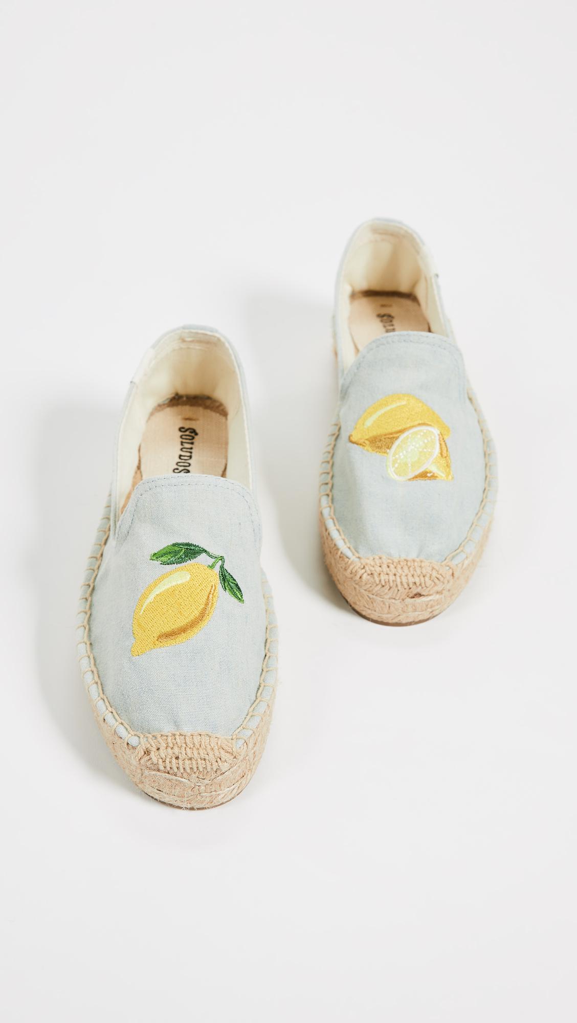 lemon and pepper slippers