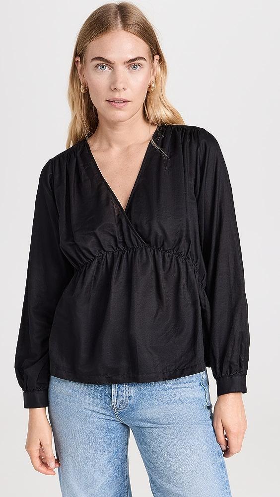 Xirena Delia Top in Black Lyst