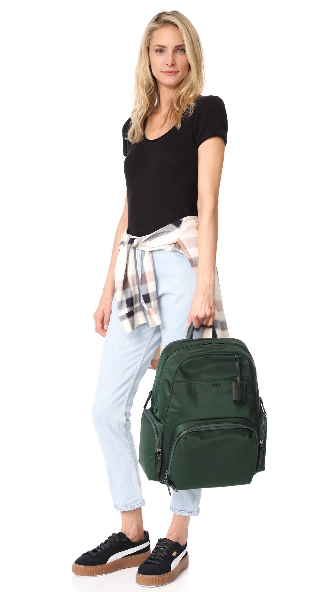Tumi Calais Backpack in Green | Lyst