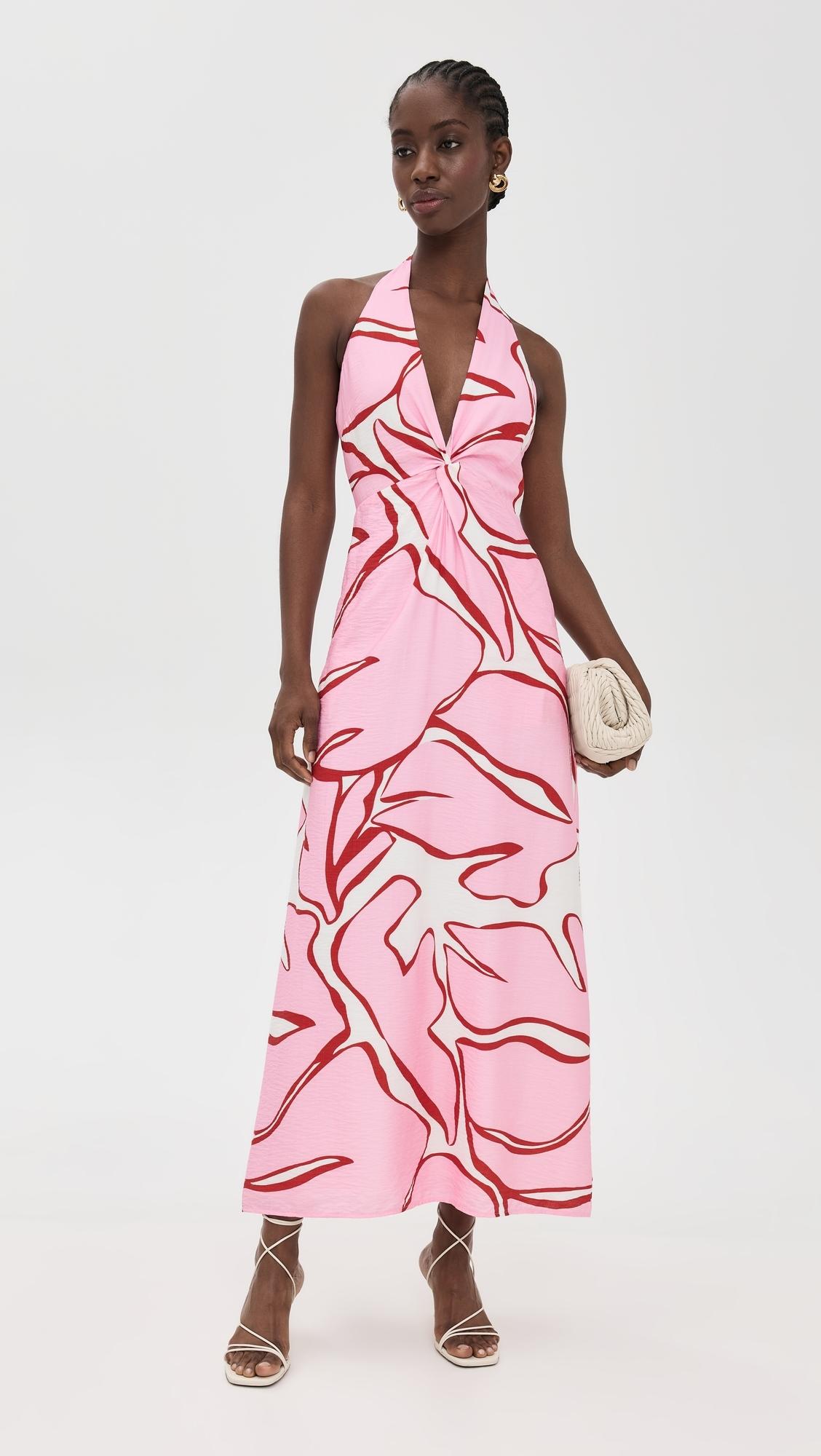 seven wonders halter dress SEVEN WONDERS Kiaan Halter Dress Multi Colour