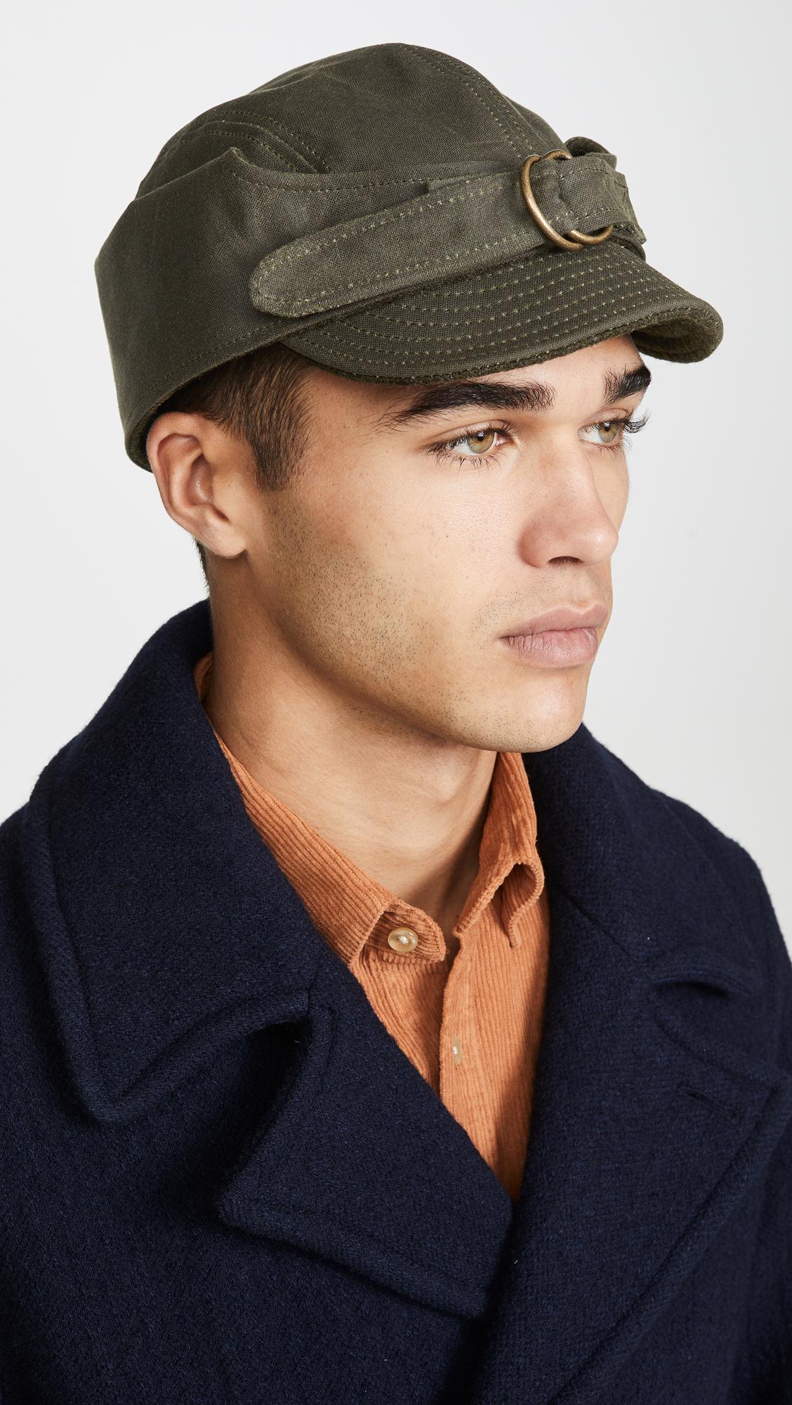 Filson Cotton Tin Cloth Wildfowl Hat in Green for Men | Lyst UK