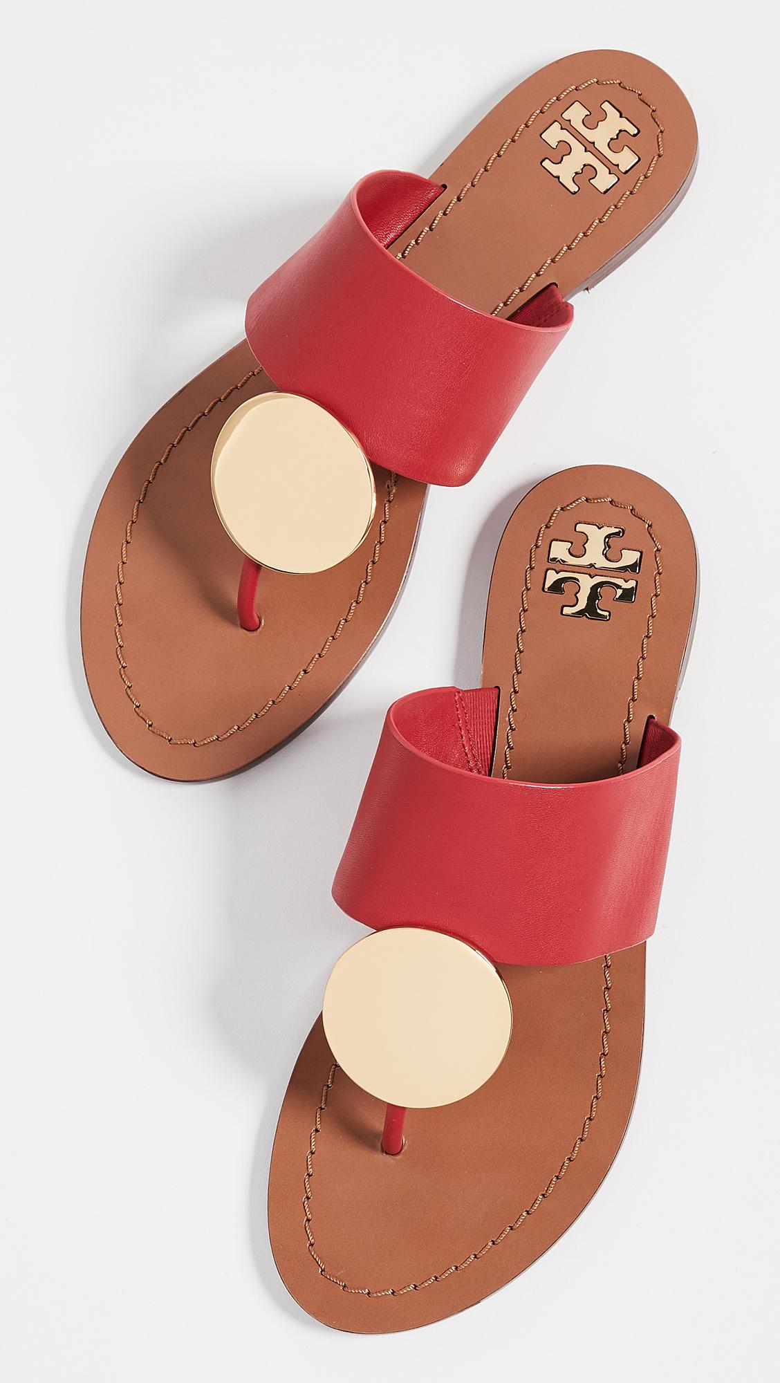 tory burch disc sandal