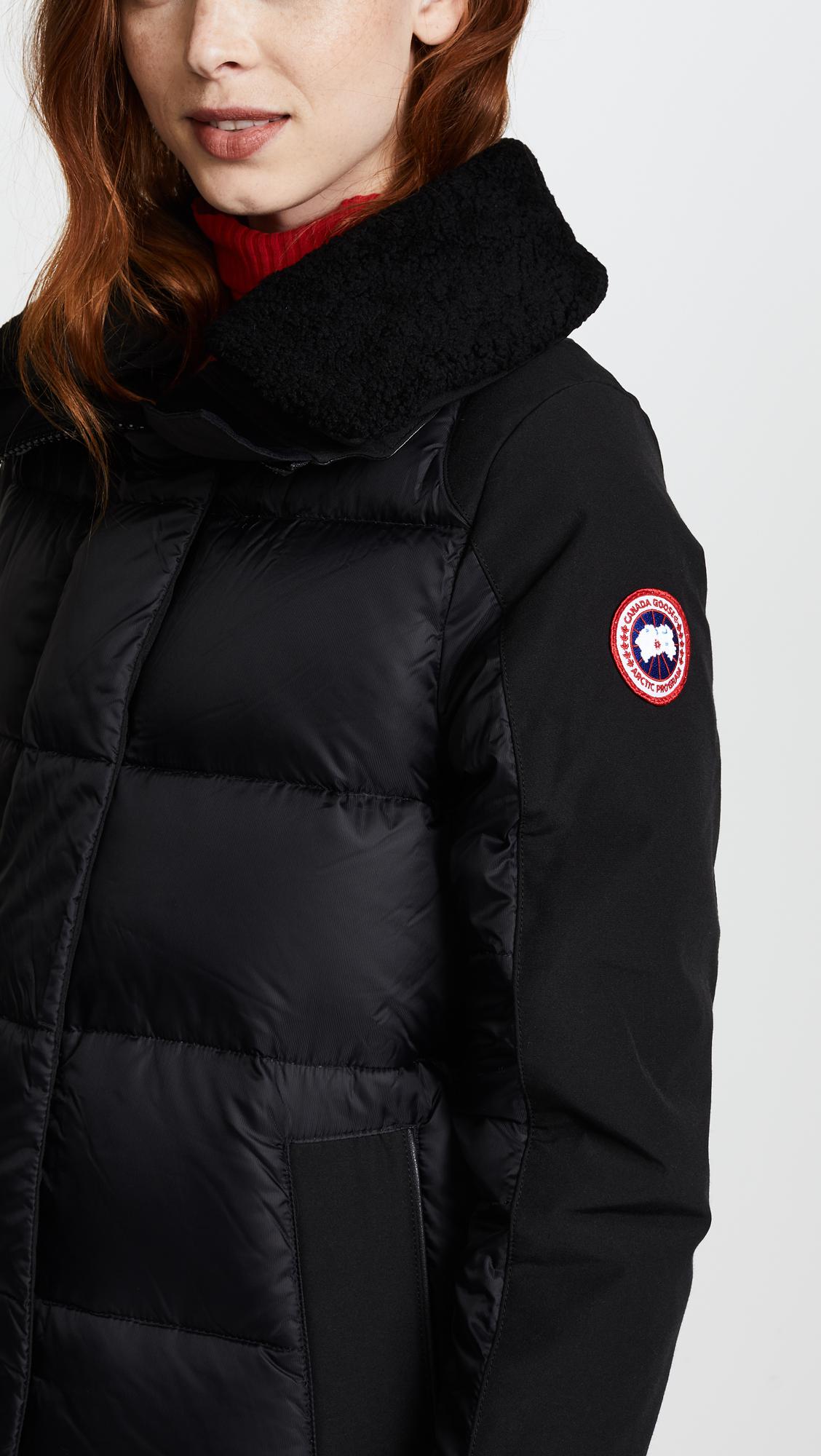 Altona Shearling Canada Goose Altona Parka Black Label Canada