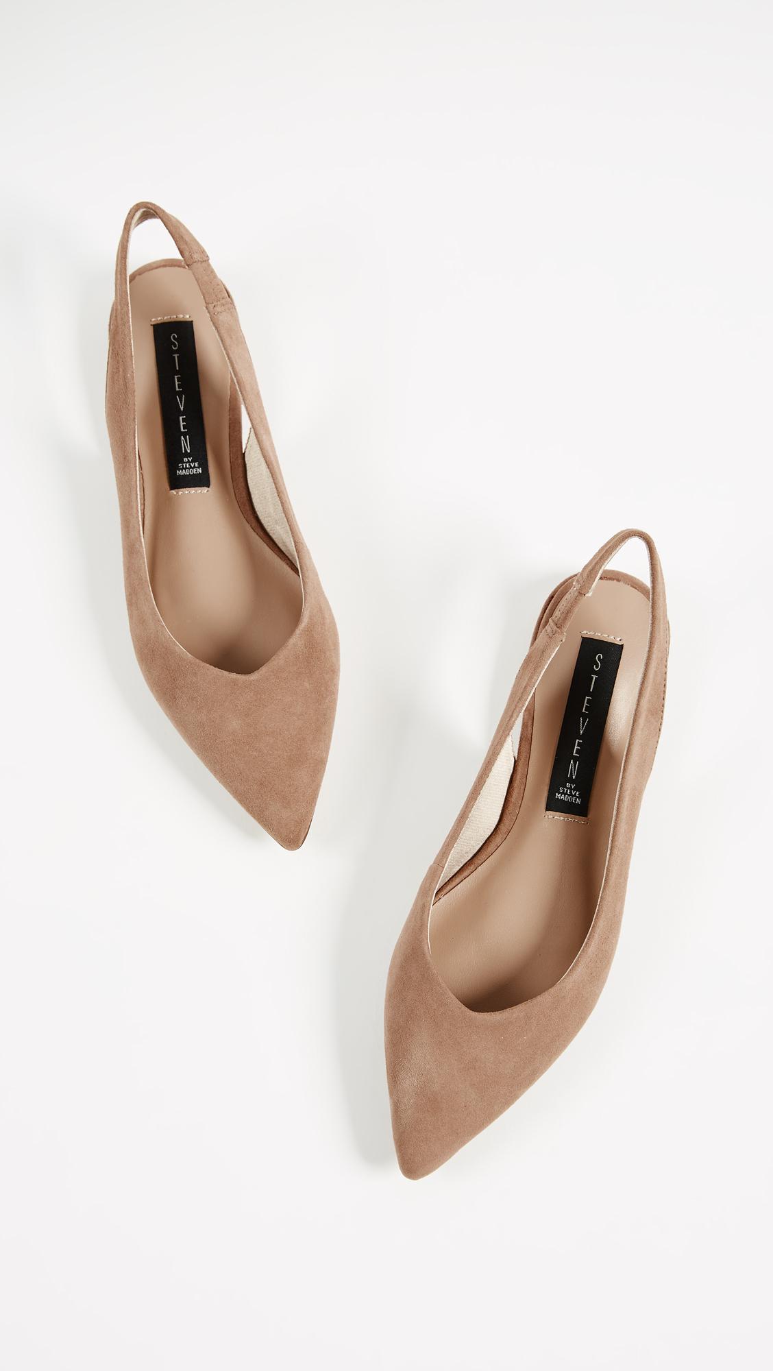 steven by steve madden women's lourdes slingback flats