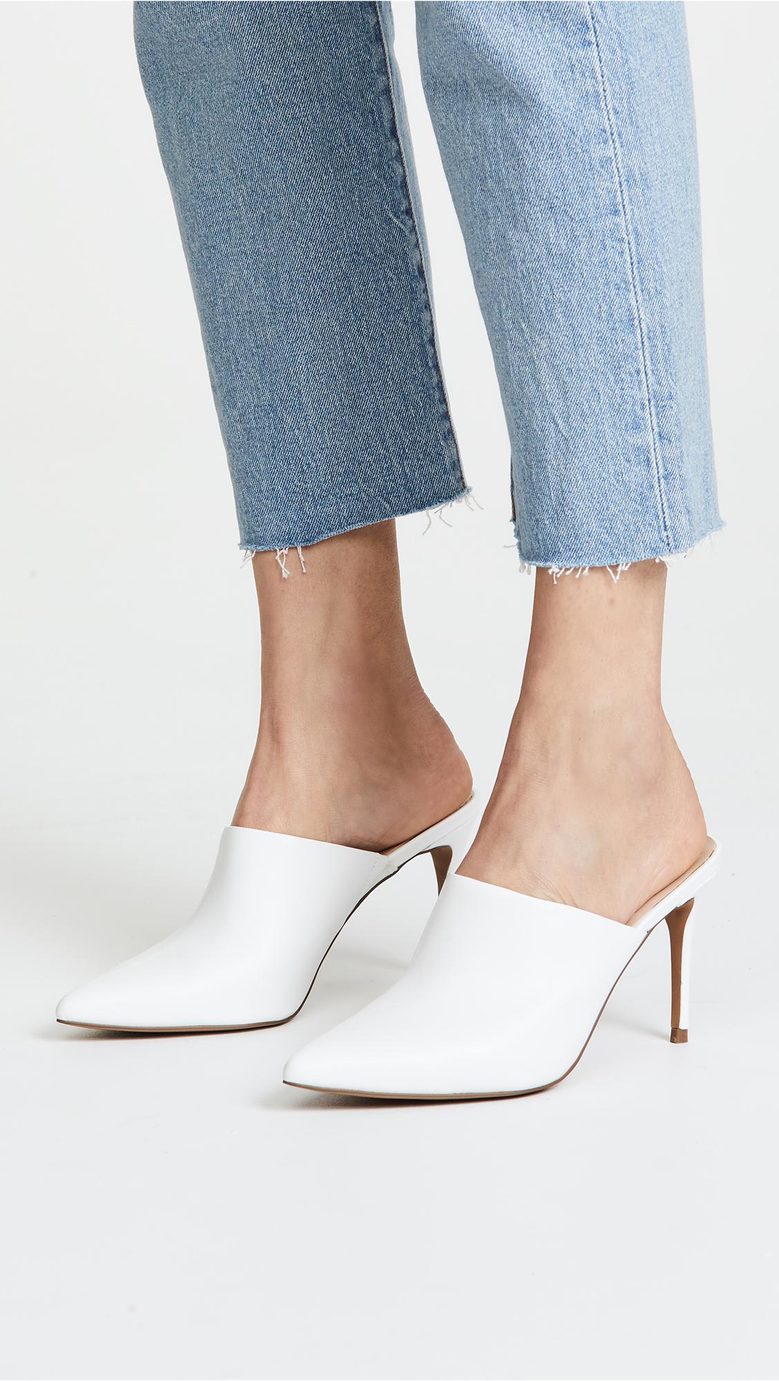 white mules steve madden
