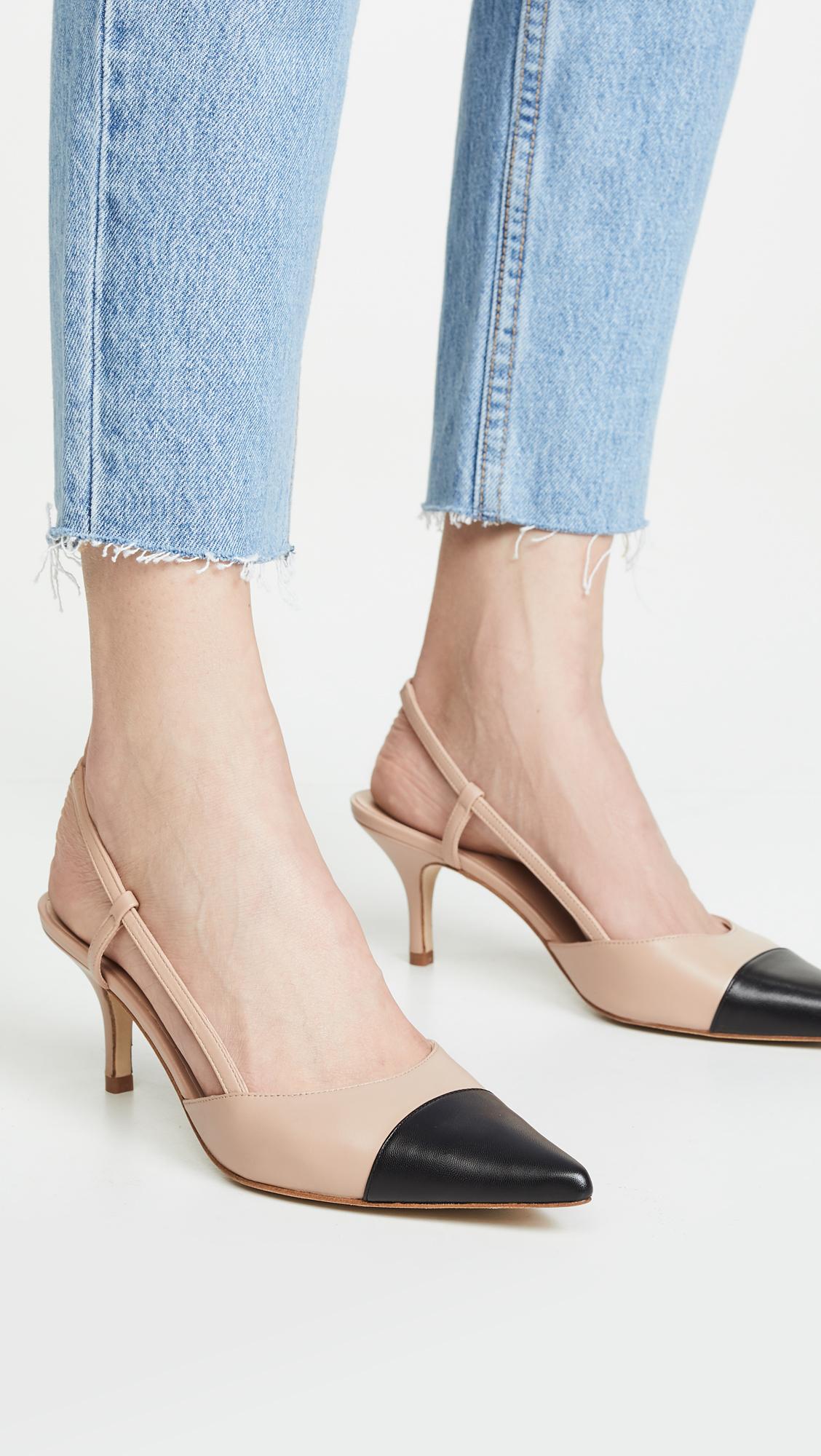 LK Bennett Hally Leather Slingback 