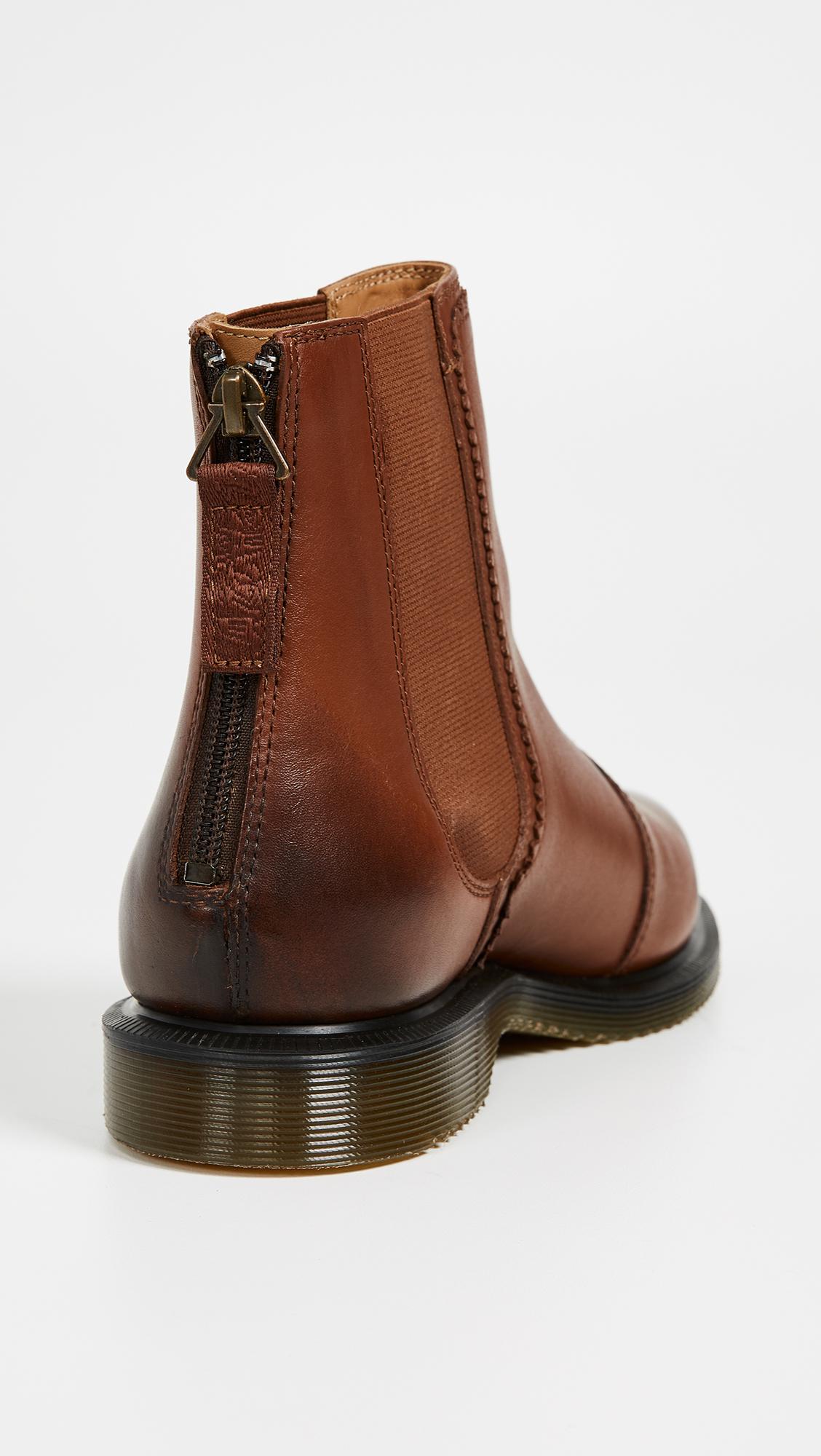 Dr. Martens Leather Zillow Temperley Chelsea Boots in Oak (Brown) | Lyst