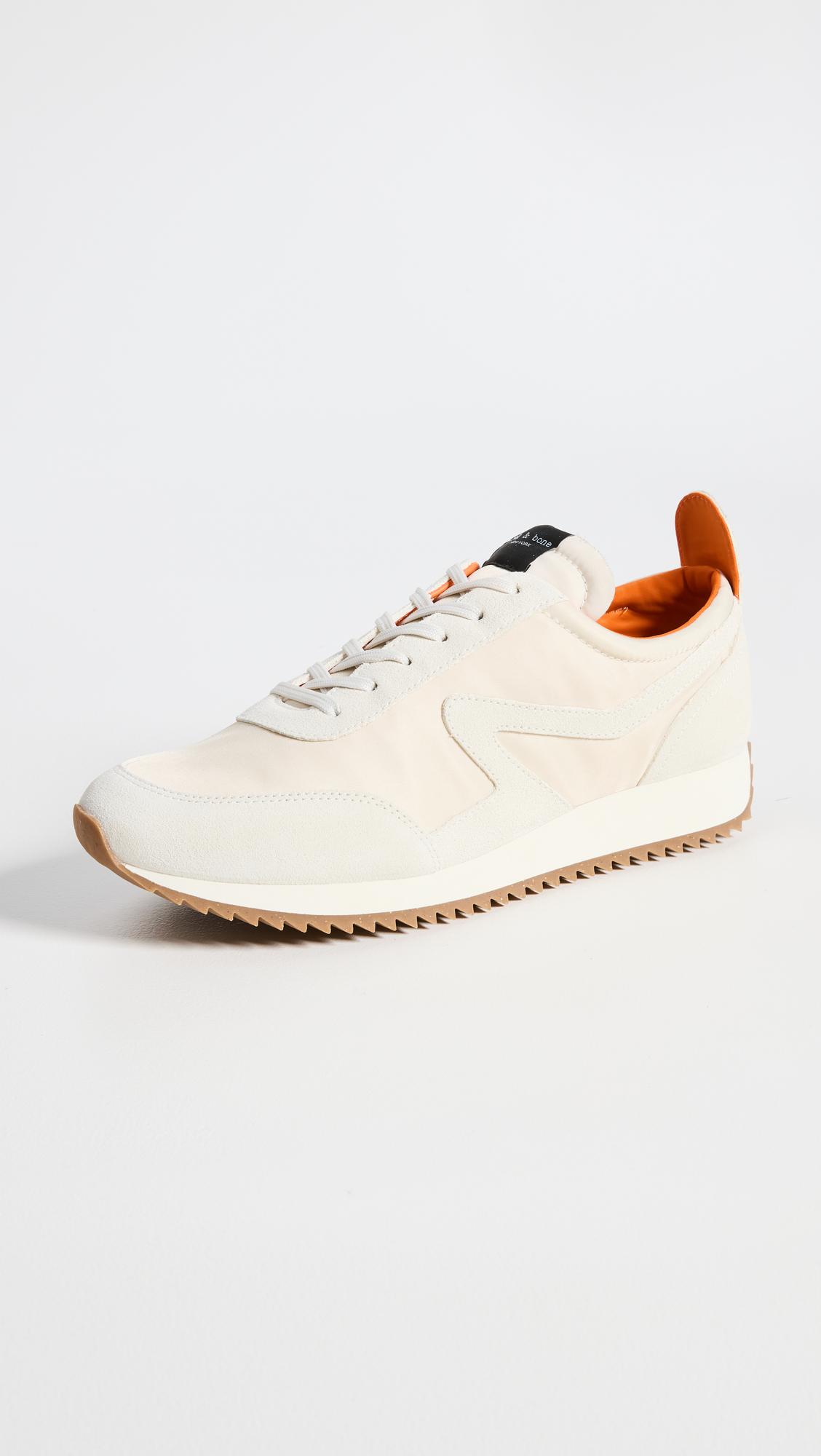 Rag & Bone Retro Runner Bomber Sneakers in White for Men | Lyst