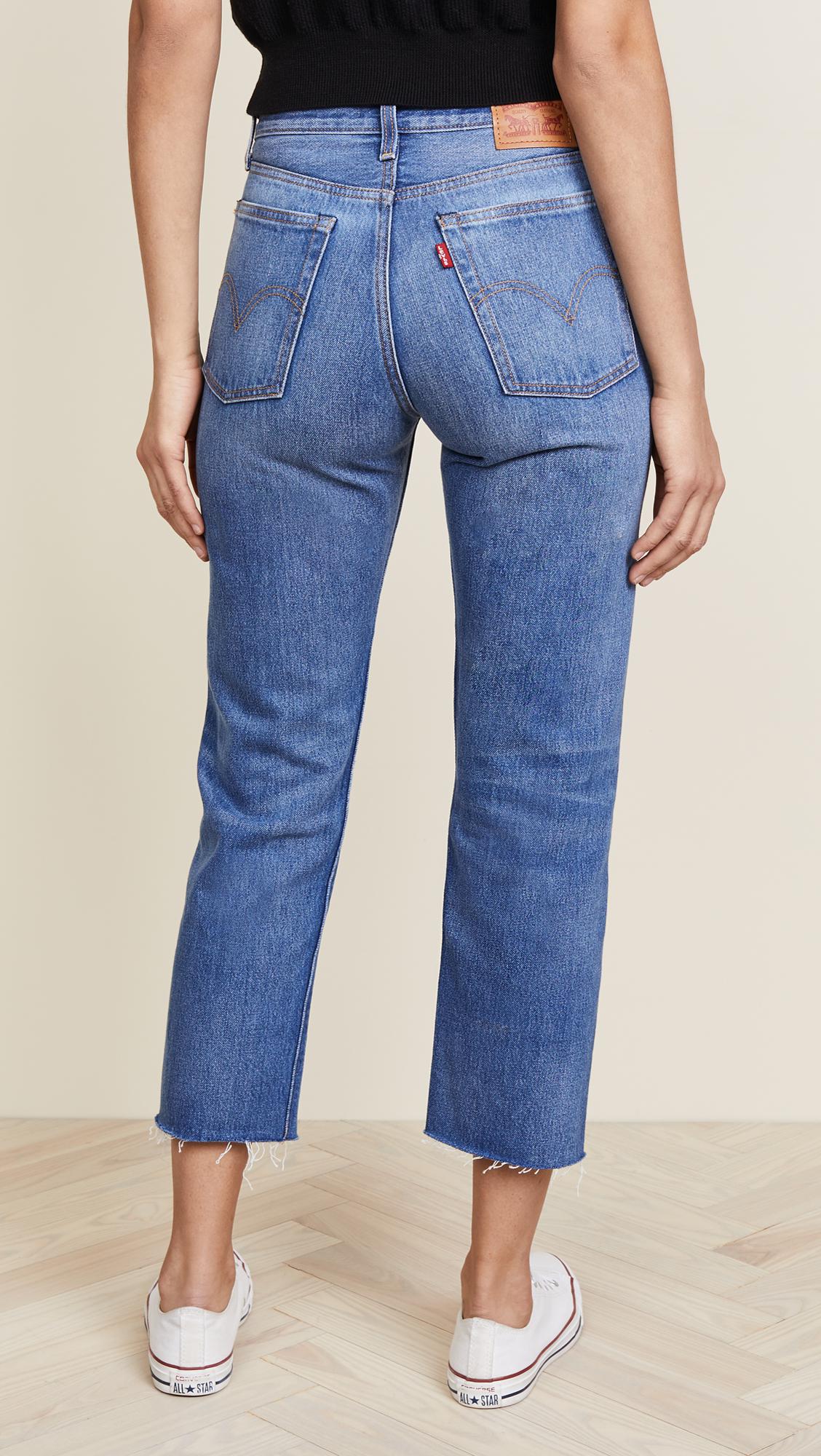 Levi's Denim Wedgie Straight Jeans in Blue - Lyst