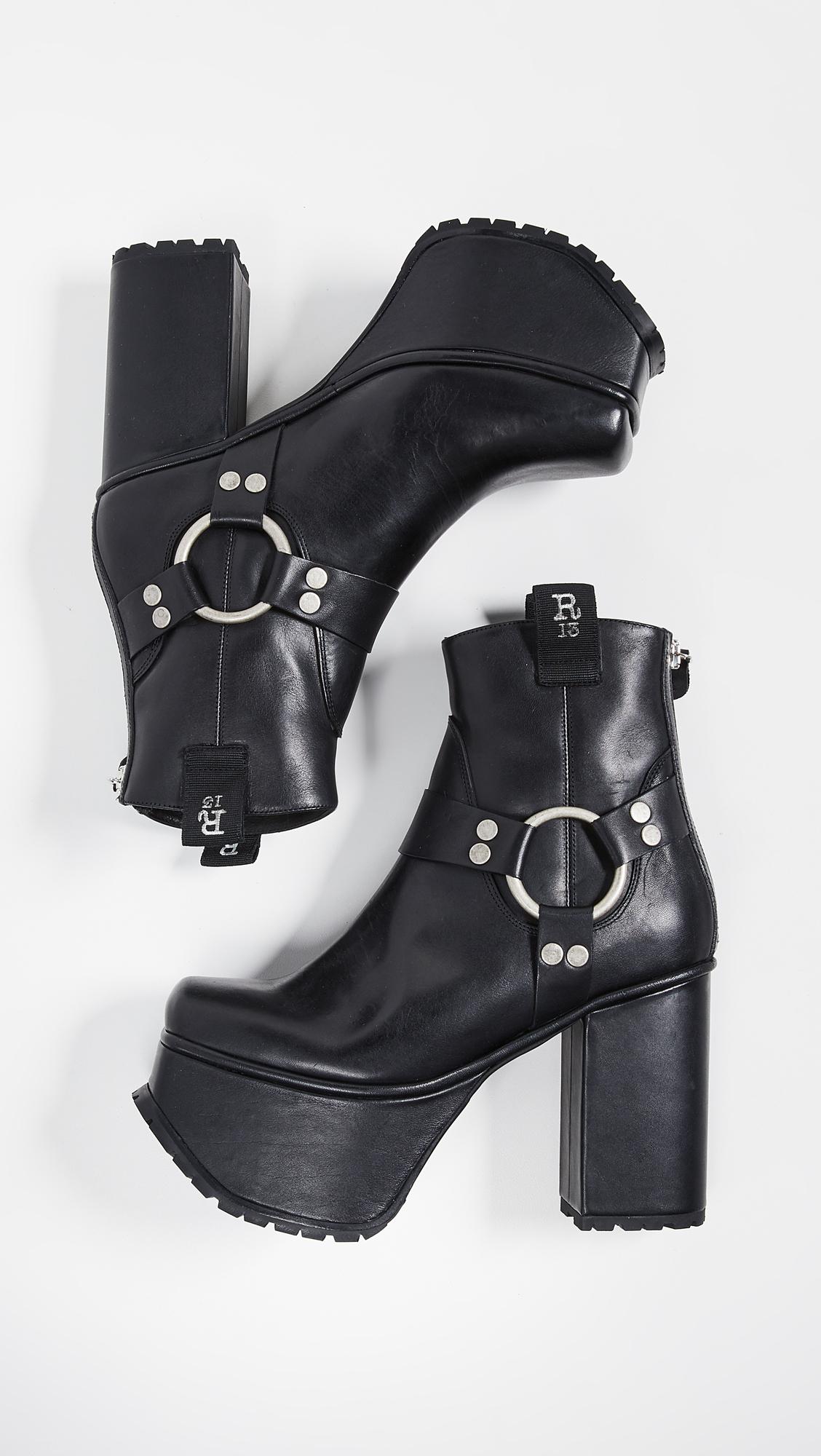 r13 ankle harness platform boot
