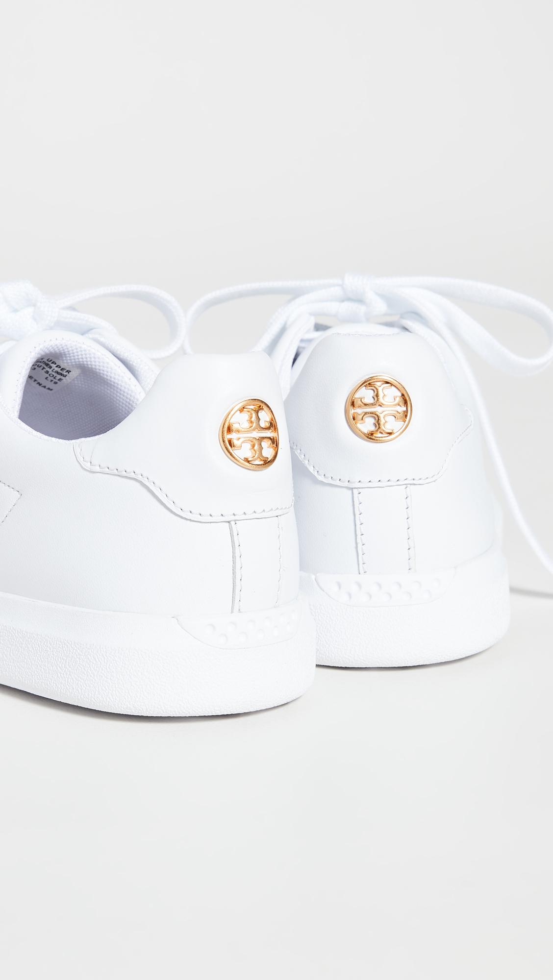 Tory Burch Howell Court Sneakers in White | Lyst