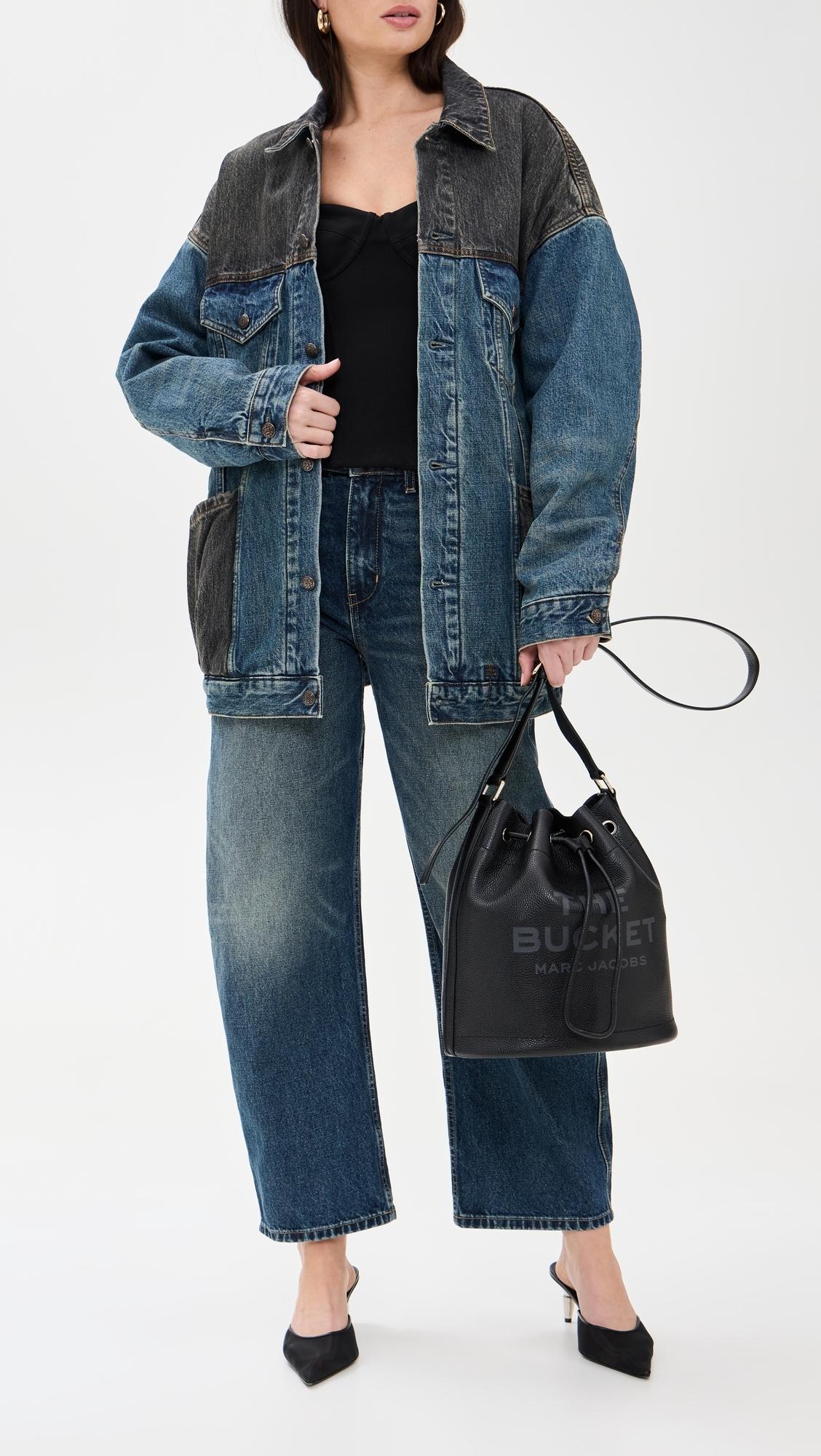 Marc Jacobs The Shoulder Bucket Bag in Black | Lyst