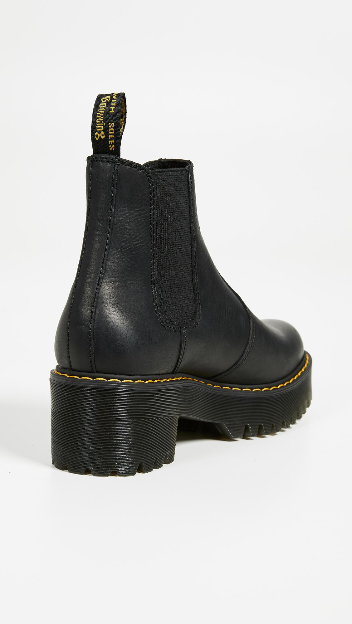Dr. Martens Rometty Chelsea Boots in Black | Lyst