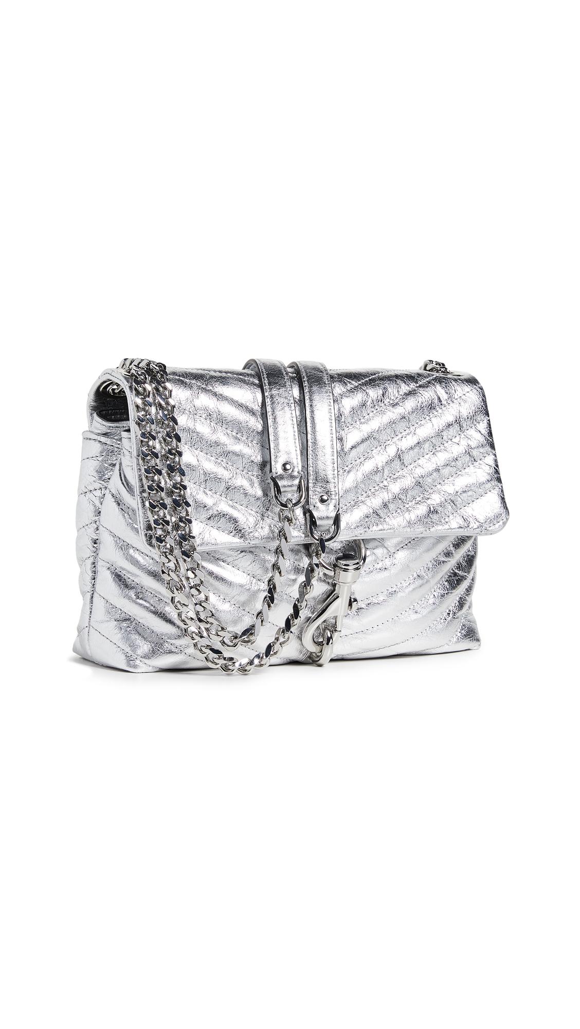 レベッカミンコフ　Edie Crossbody Bag シルバー　新品 Rebecca Minkoff Edie Crossbody in Metallic | Lyst