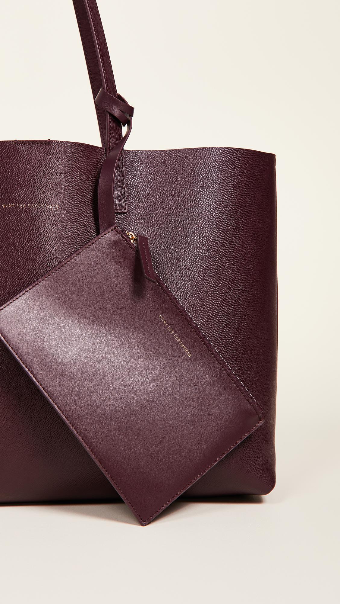 WANT Les Essentiels Strauss Shopper Tote in Purple | Lyst Canada WANT Les Essentiels Strauss Shopper Tote in Purple | Lyst Canada