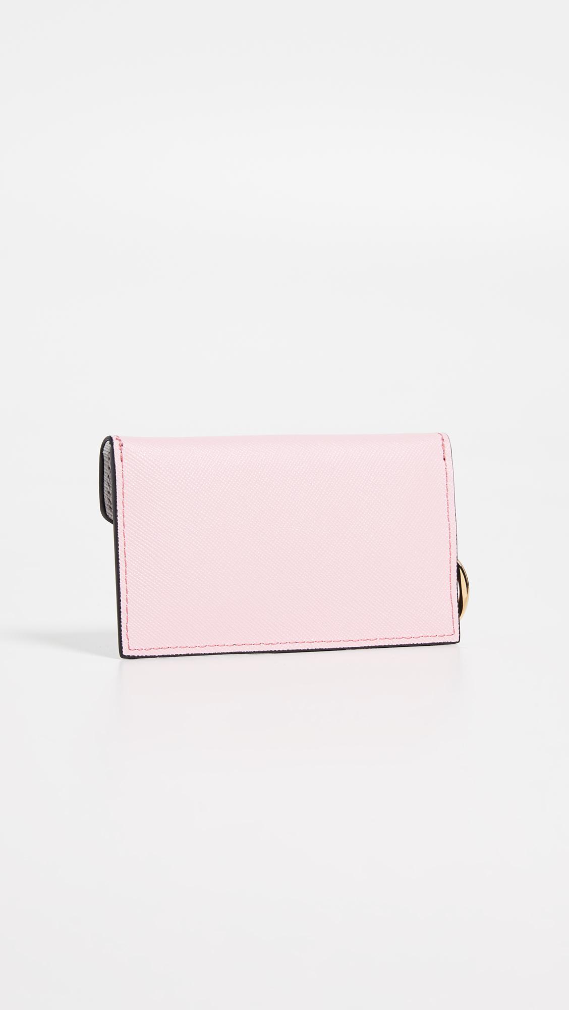 Marni Key Ring Card Case in Pink | Lyst
