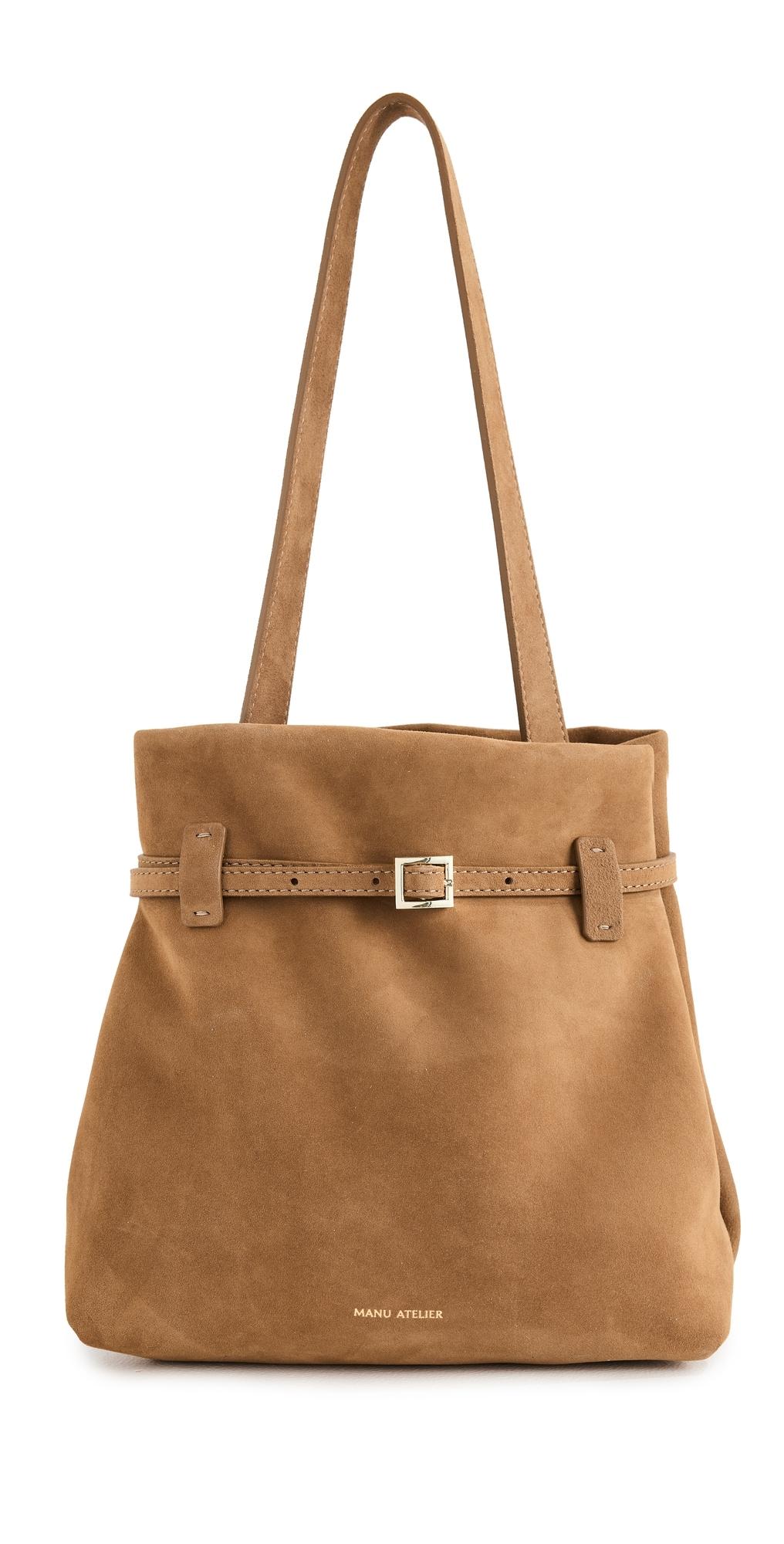 （日本未入荷）MANU atelier Tote du Jour スエードバッグ 日本未入荷）MANU atelier Tote du Jour スエードバッグ (MANU