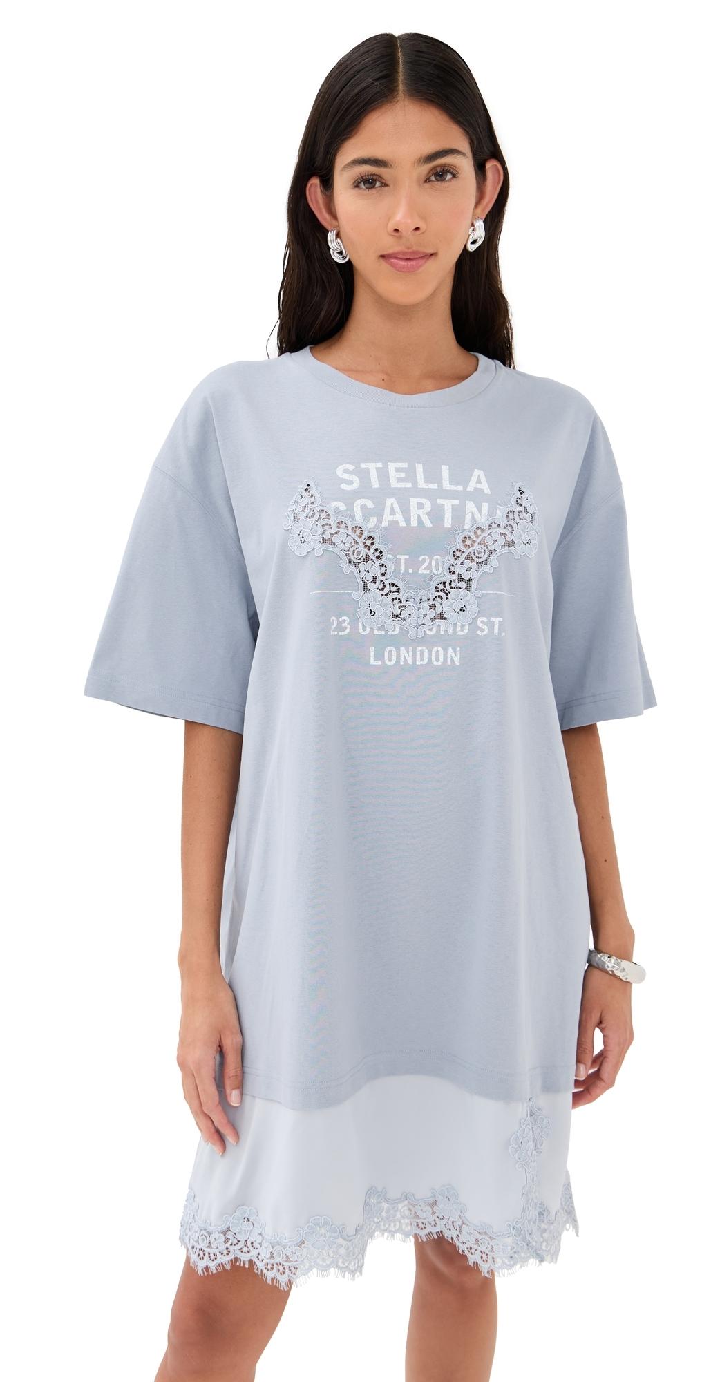 stella mccartney embroidered dress Black Embroidered Cup Mini Dress main image 1