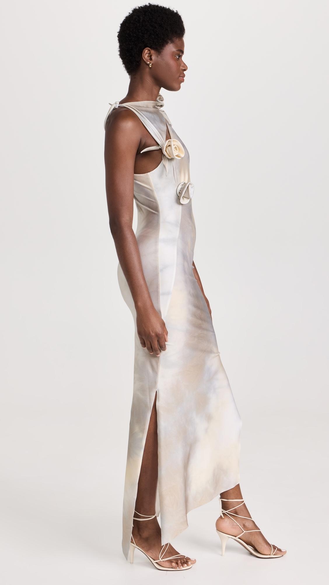 Coperni Asymmetric Fower Gown | Lyst Canada