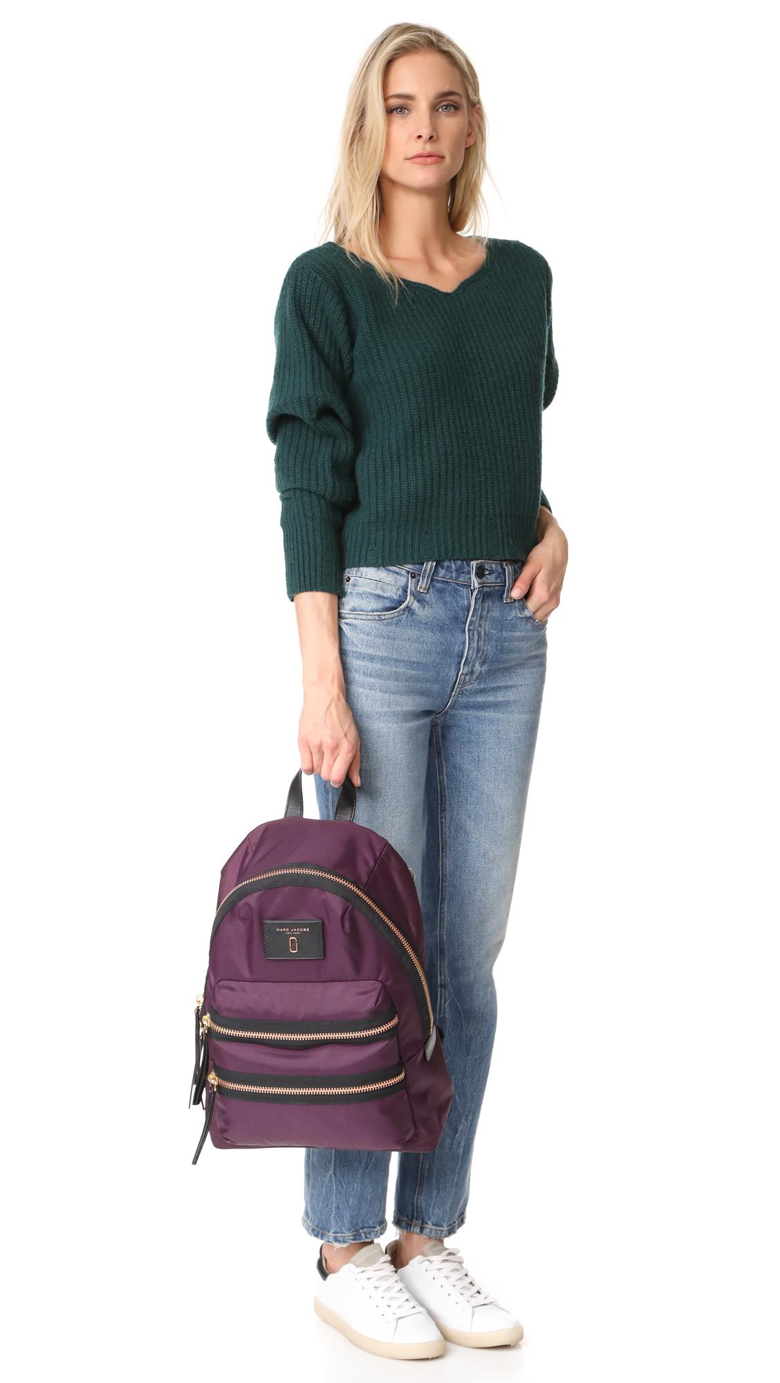 marc jacobs nylon biker backpack