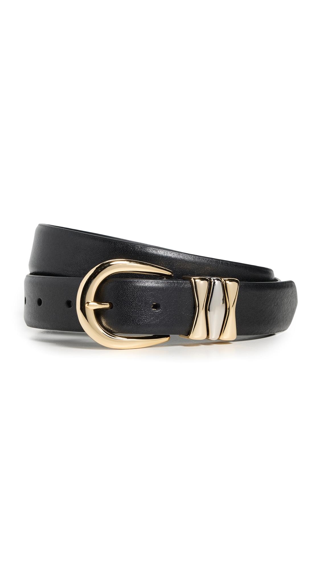 FAVORITE DAUGHTER The William Split Decision Belt in Black  display picture 1