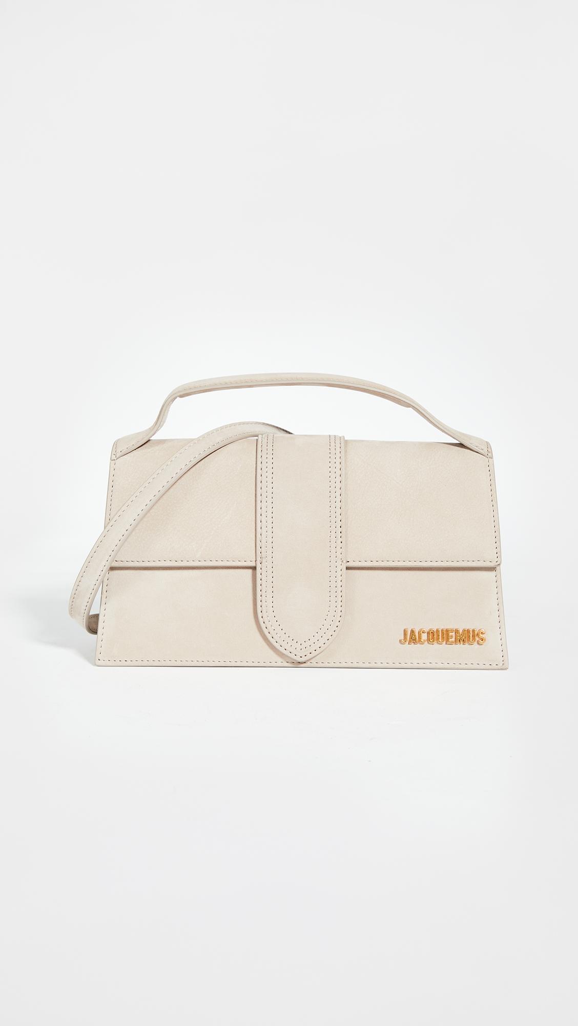 jacquemus le grand bambino bolsa beige