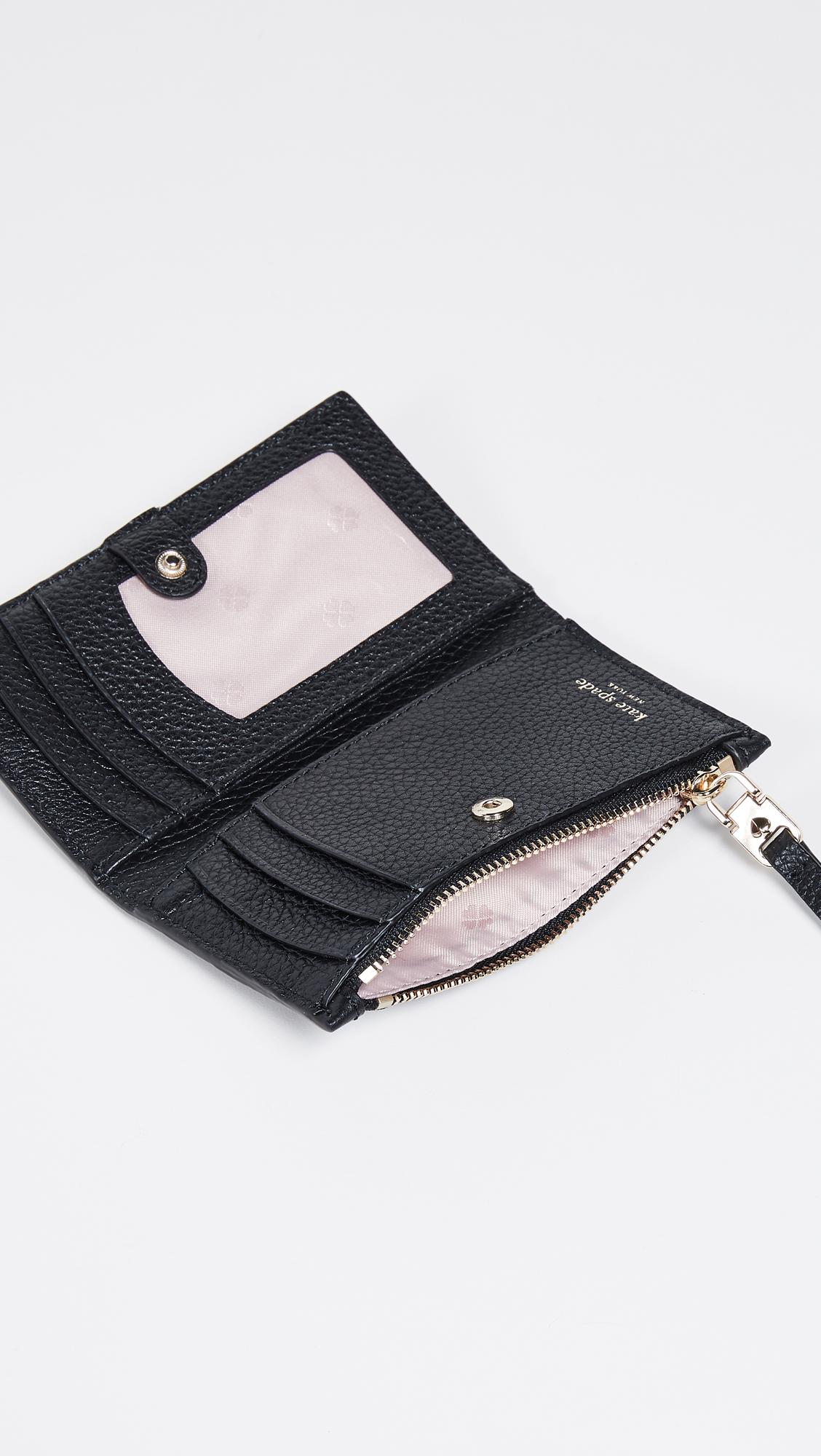 polly small slim bifold wallet