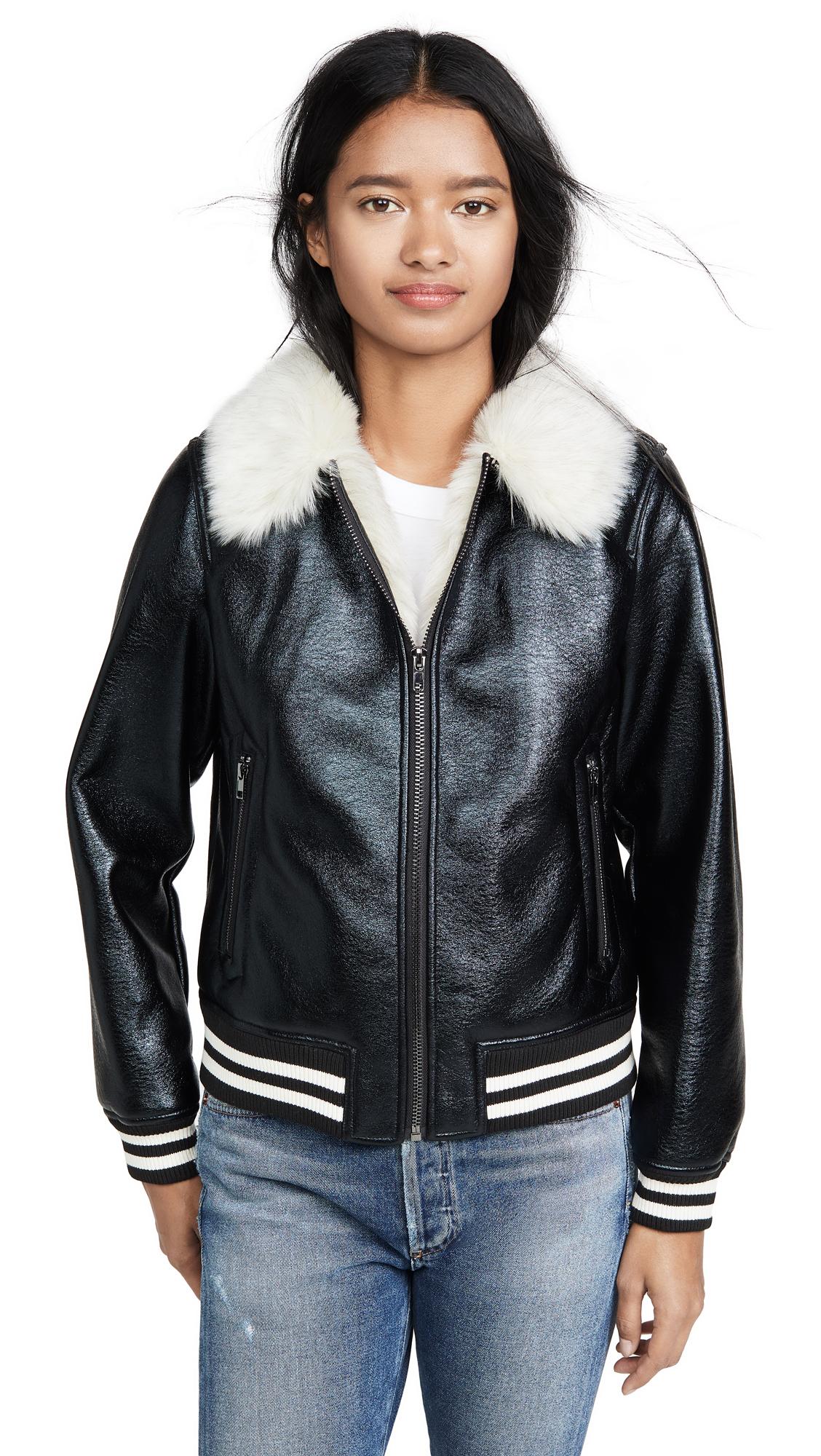 Mother top moto jacket