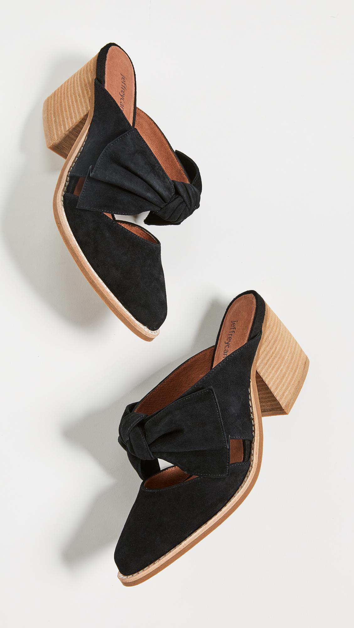 jeffrey campbell cyrus block heel mules