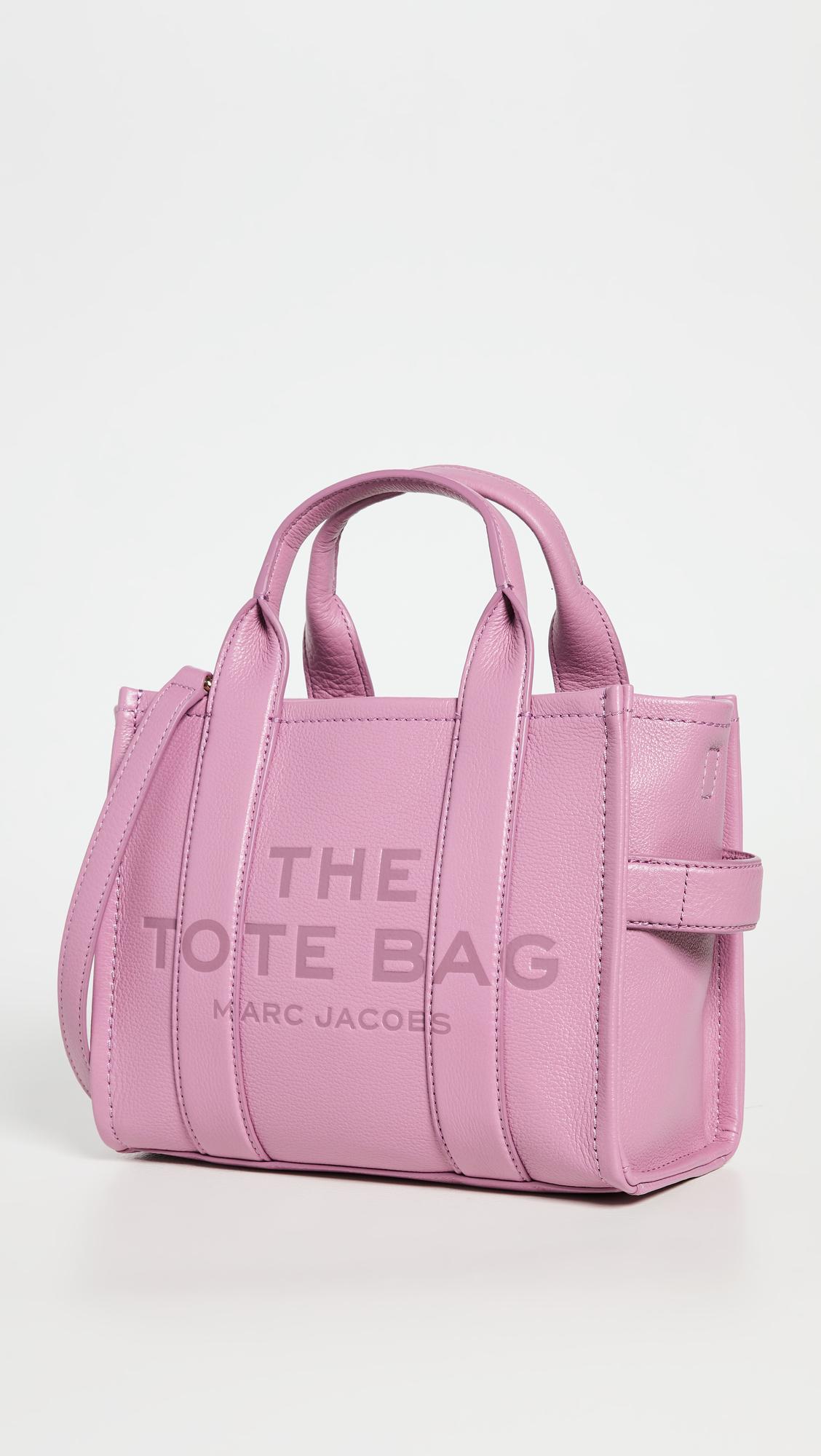 Marc Jacobs The Leather Small Tote Bag in Lilas