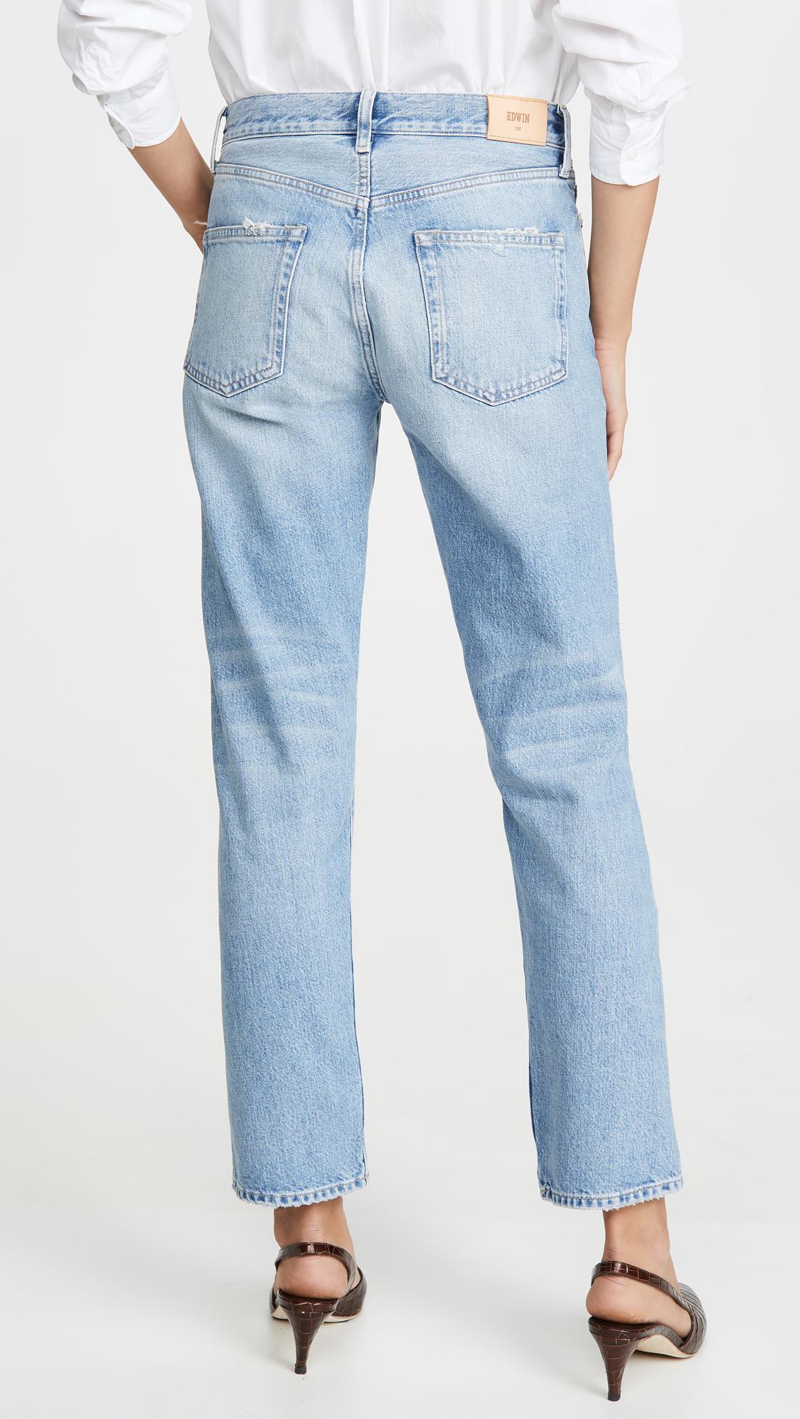 Edwin Denim Cai Classic Straight Jeans 
