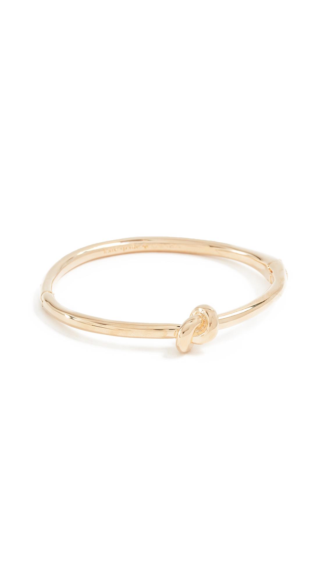 Kate Spade Sailor's Knot Bangle Bracelet in Gold (Metallic) Lyst