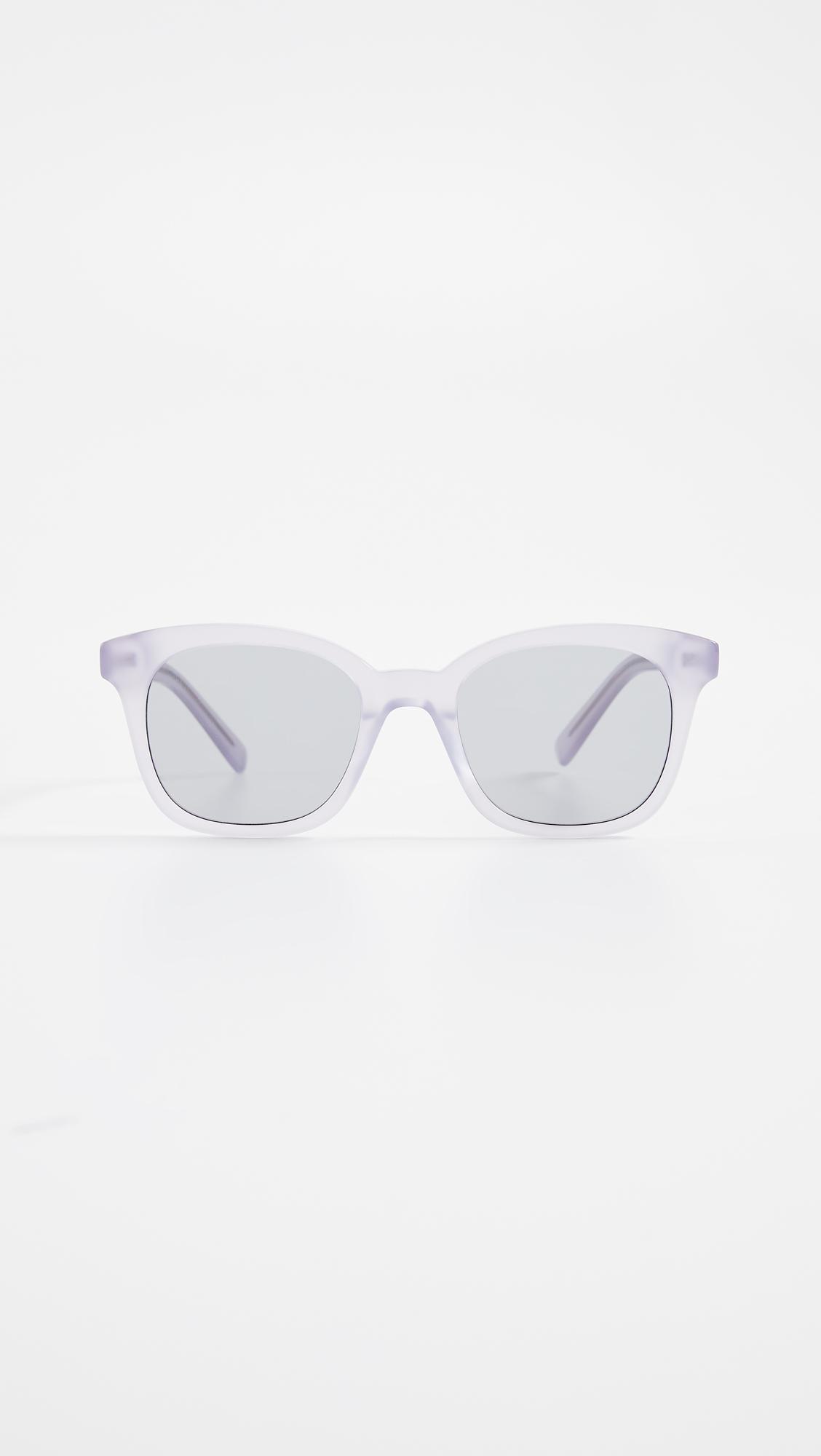 flat frame sunglasses