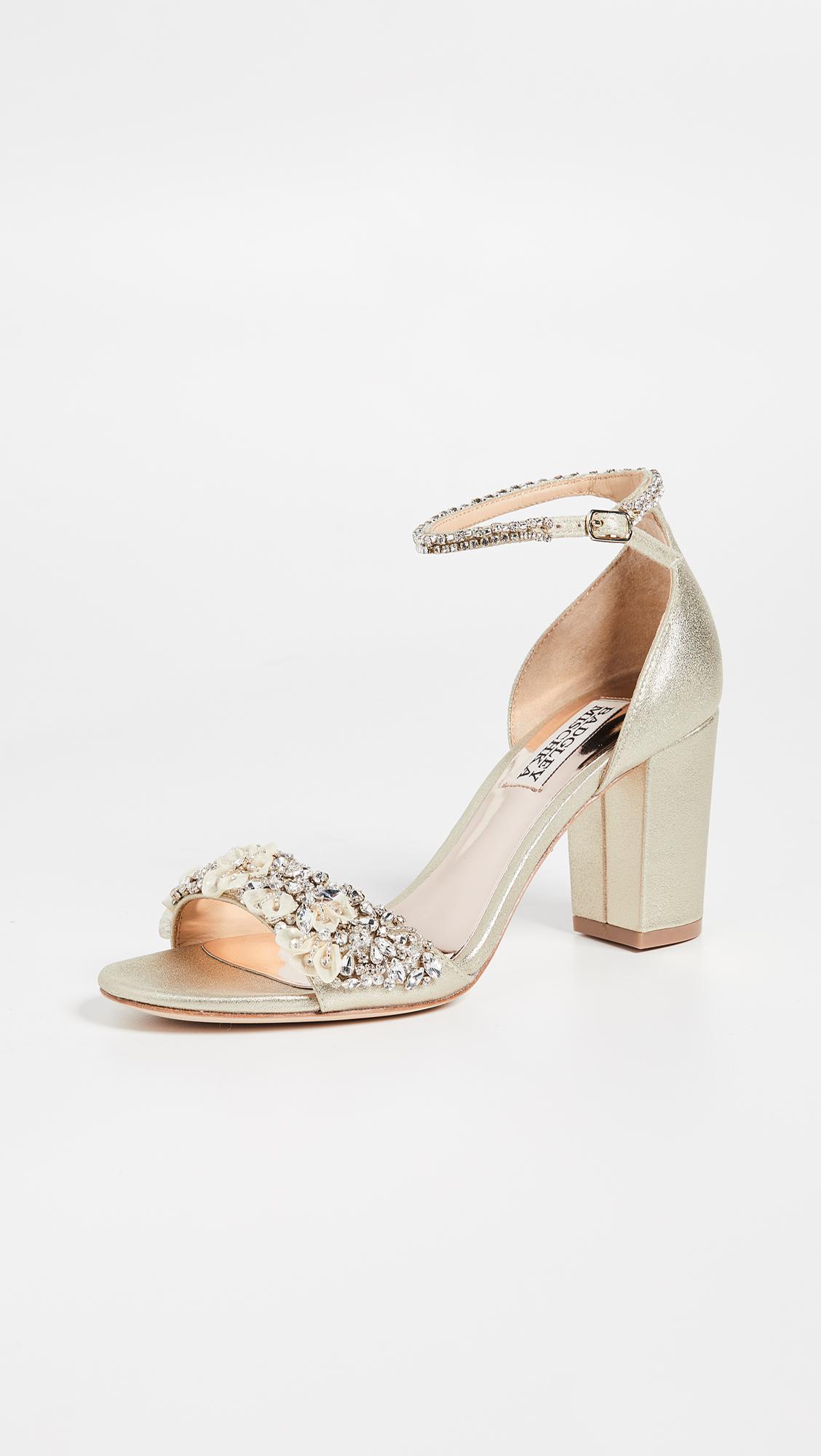 block heel badgley mischka