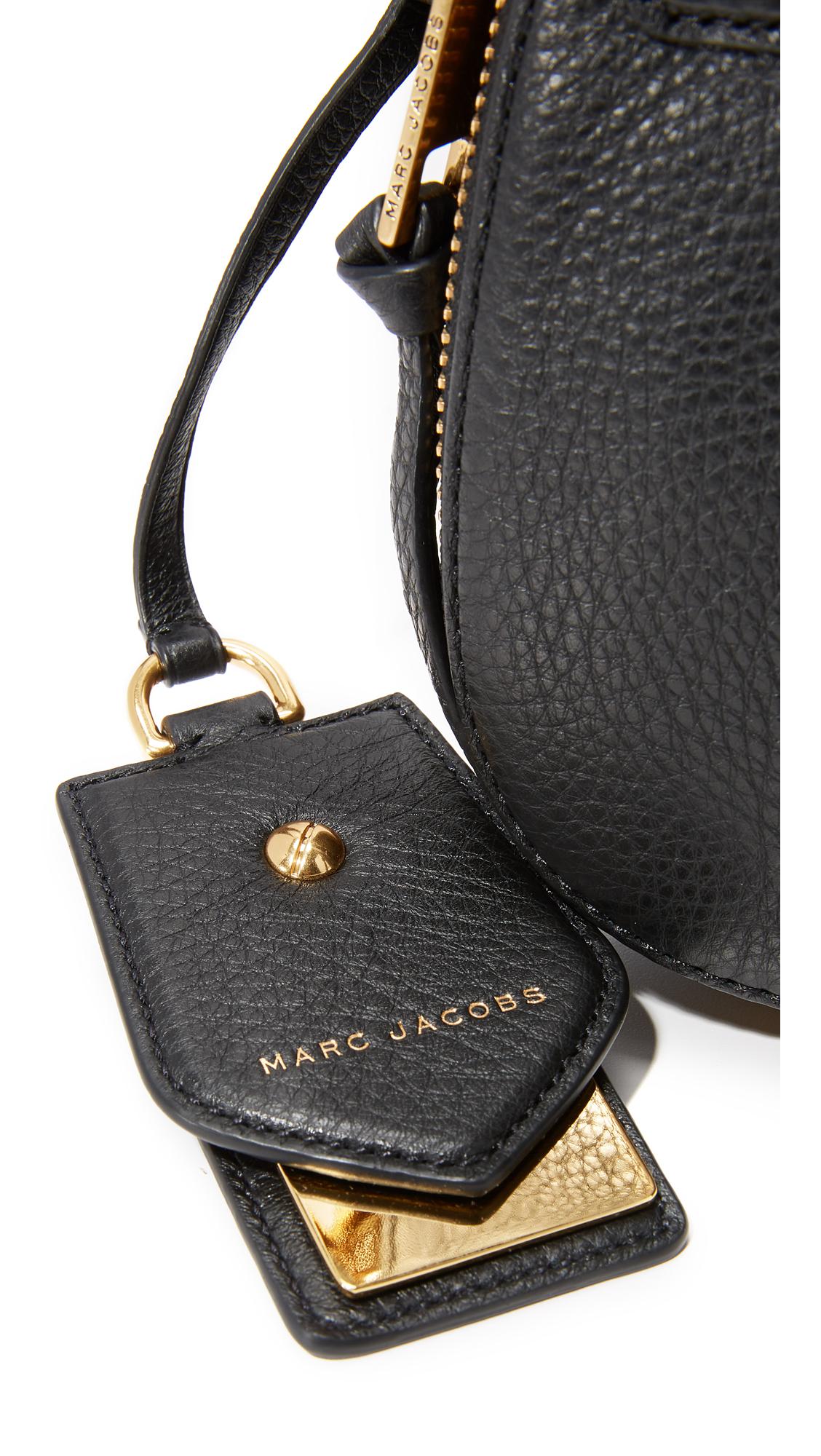 Marc Jacobs Recruit Small Saddle Bag in Black Lyst