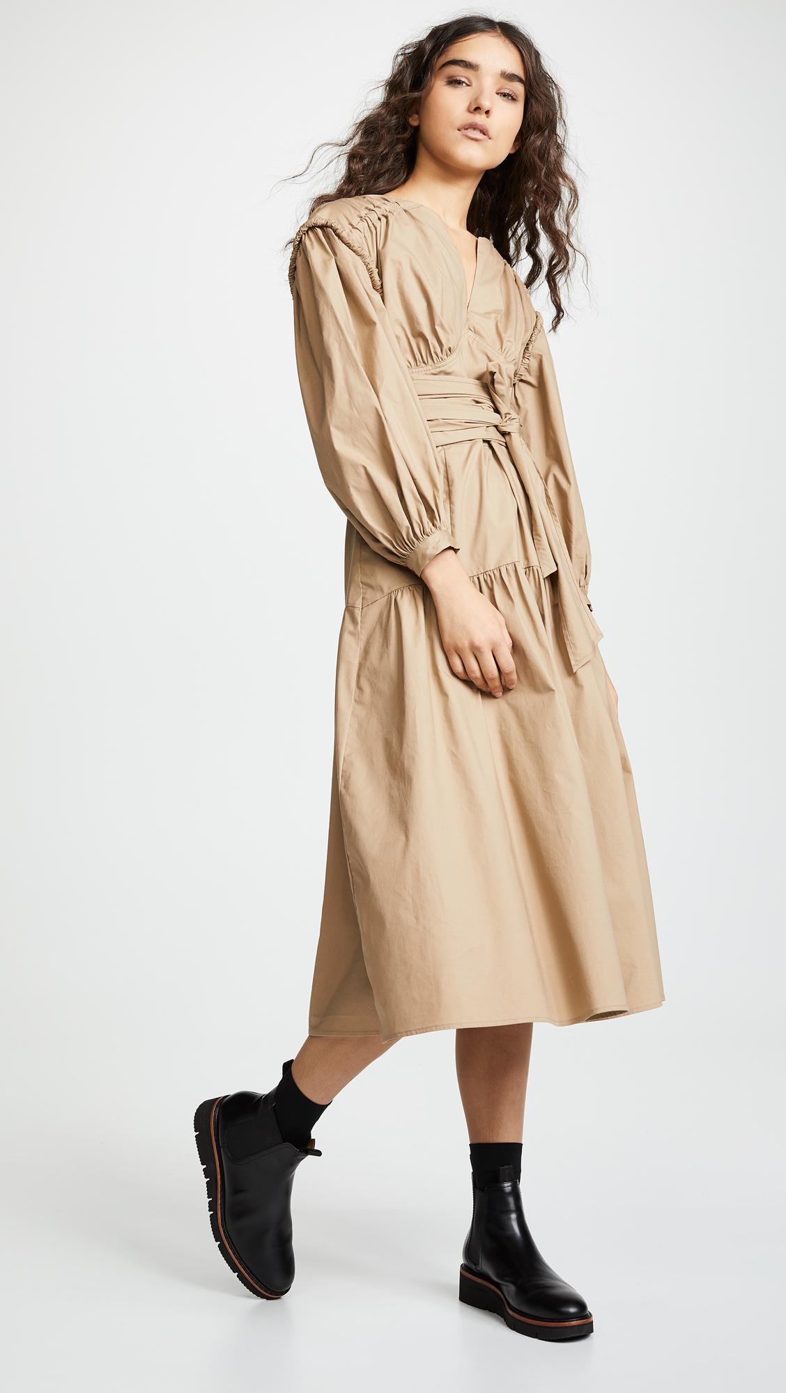 Sea Cotton Cruise Classic Relaxed Dress in Sand (Natural) - Lyst