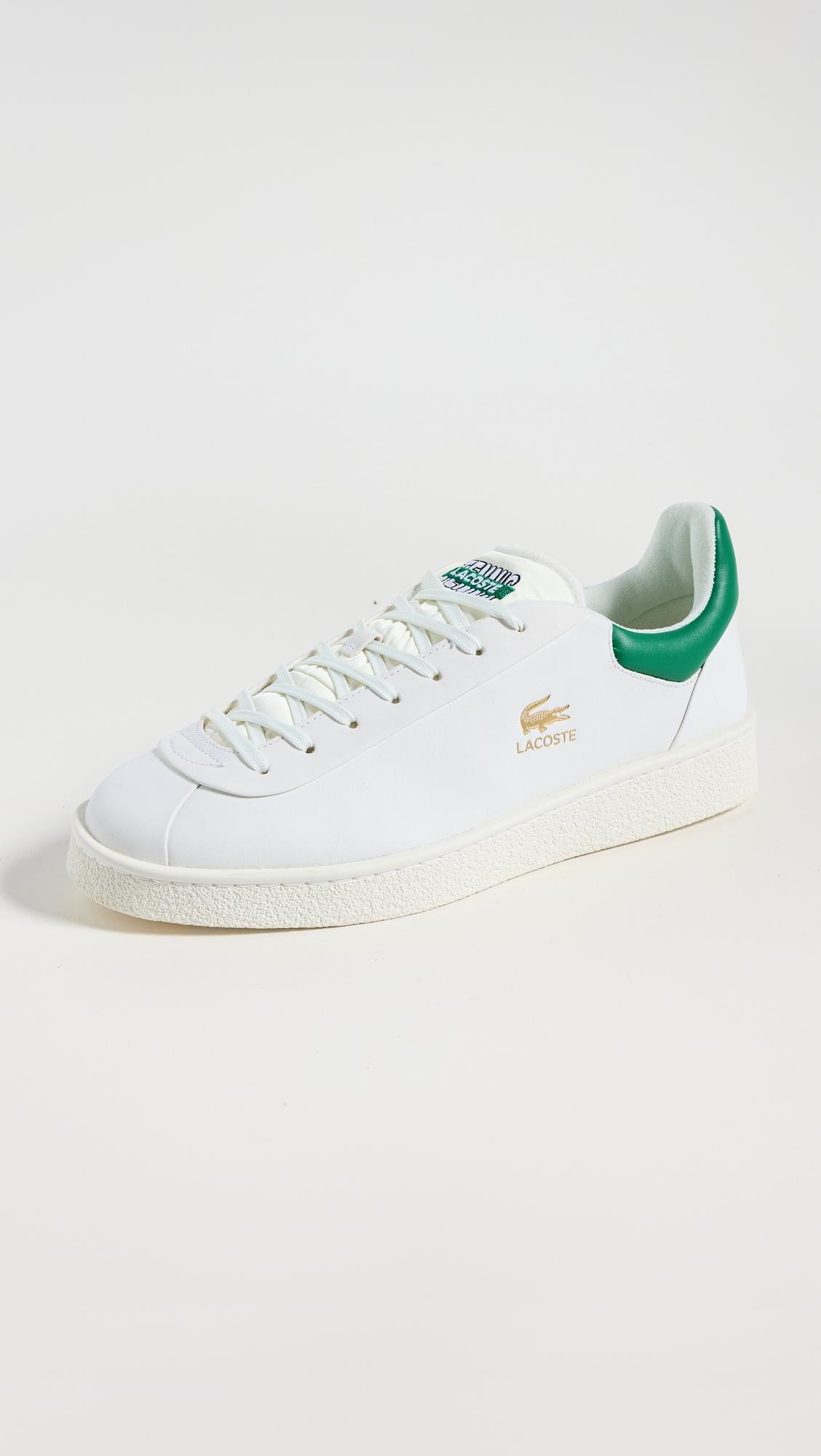 【LACOSTE】メンズスニーカー BASESHOT PRM 124 1 SMA メンズ BASESHOT PRM 124 1 SMA 47SMA0040 - ラコステ（LACOSTE