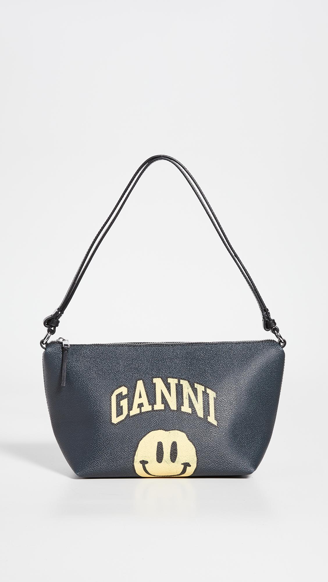 Ganni Smiley Shoulder Bag | Lyst