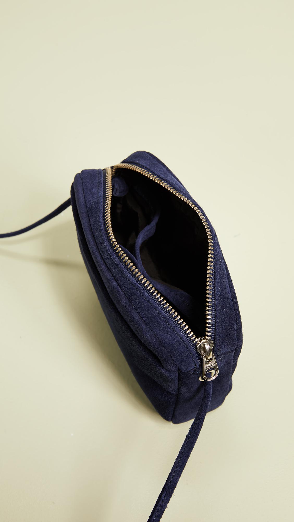 baggu velvet mini backpack