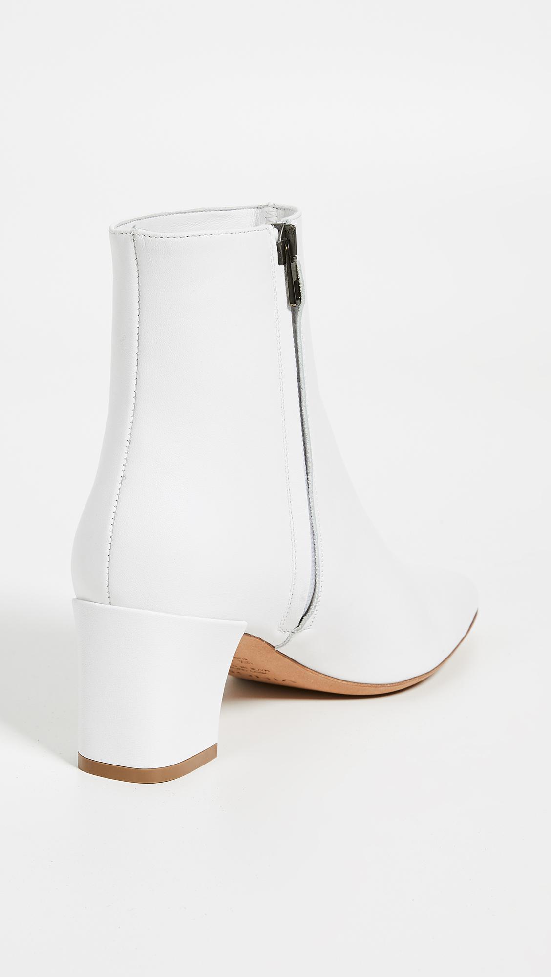vince white bootie