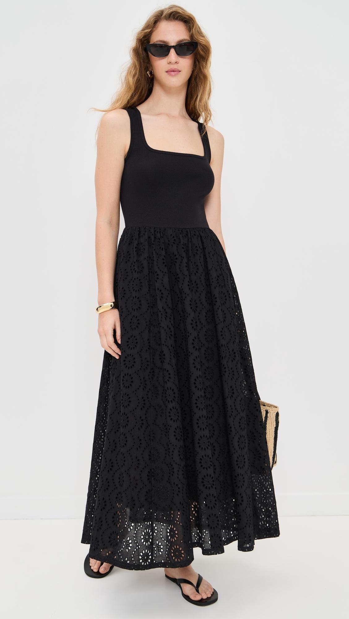 alyn paige black dress Alyn Paige Floral Dress S  OMNIA