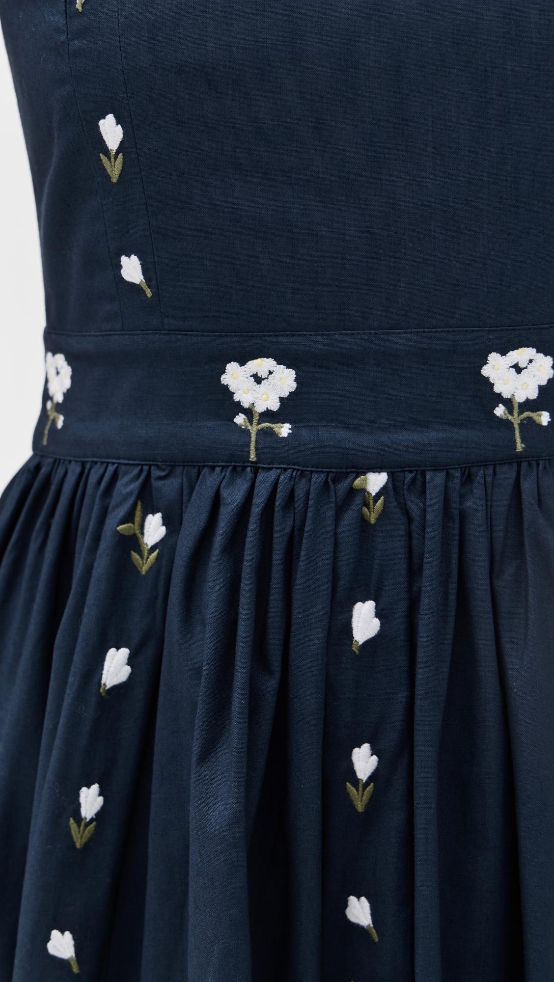 FANM MON Hulya Dress in Blue | Lyst