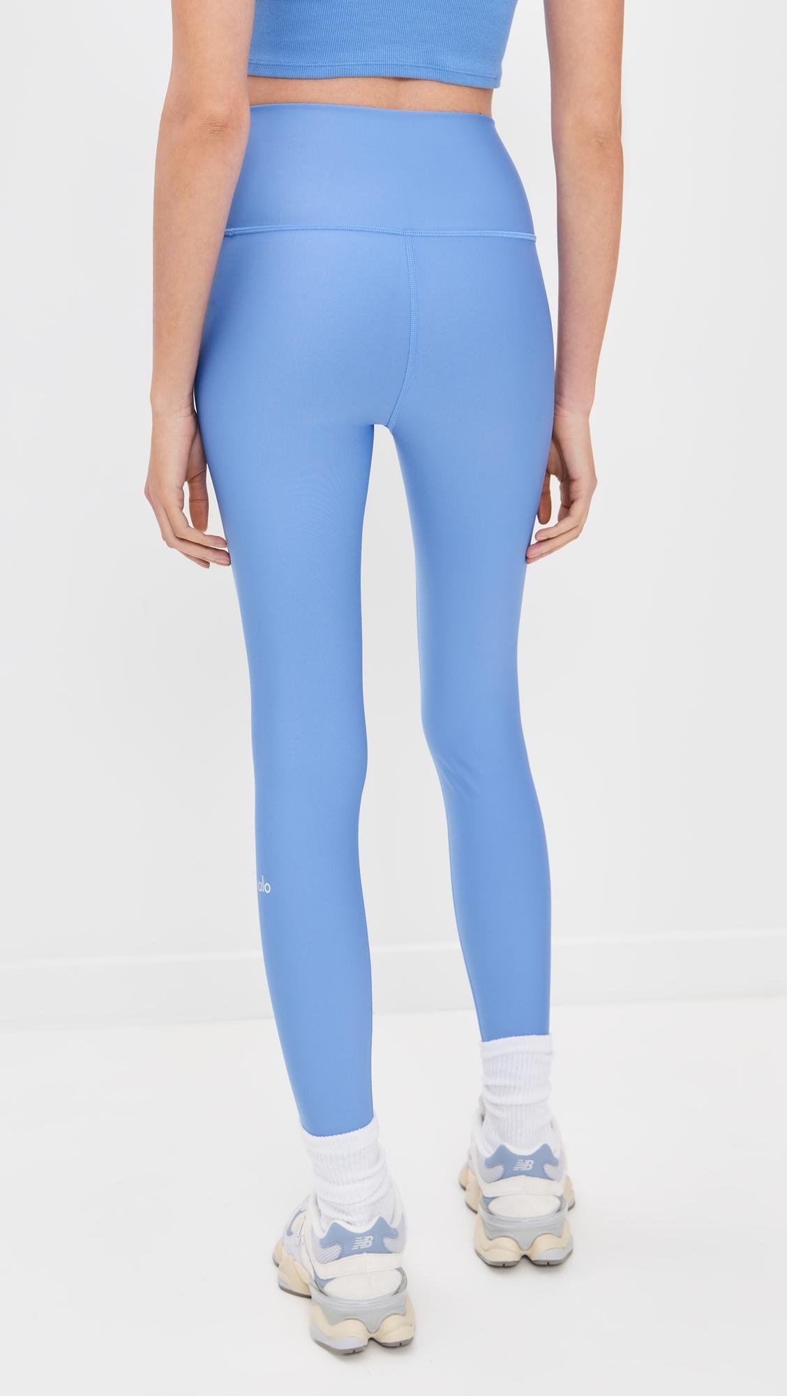 Alo Yoga 7/8 High-Waist Airlift Leggings in Blue | Lyst