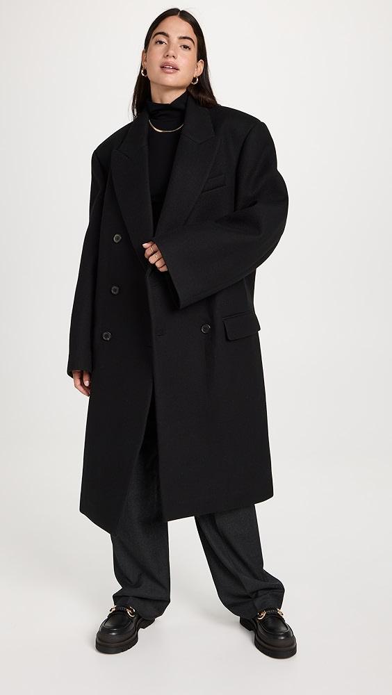 Wardrobe NYC Hb Coat in Black | Lyst