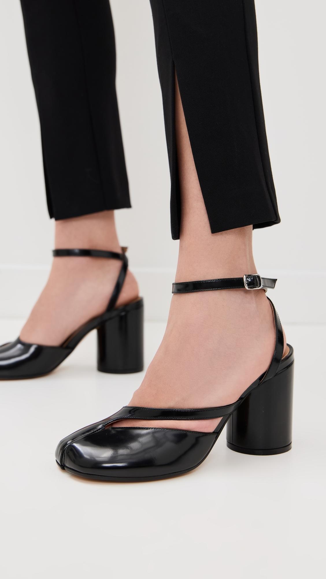 Maison Margiela Tabi Sandal Pumps 80Mm in Black Lyst