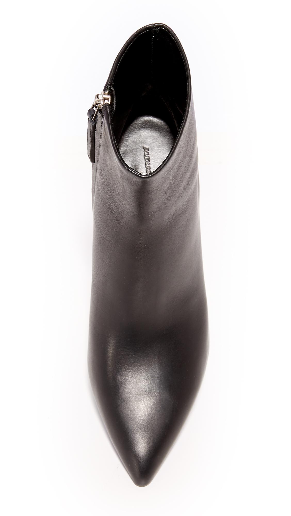 alexander wang jude low heel booties