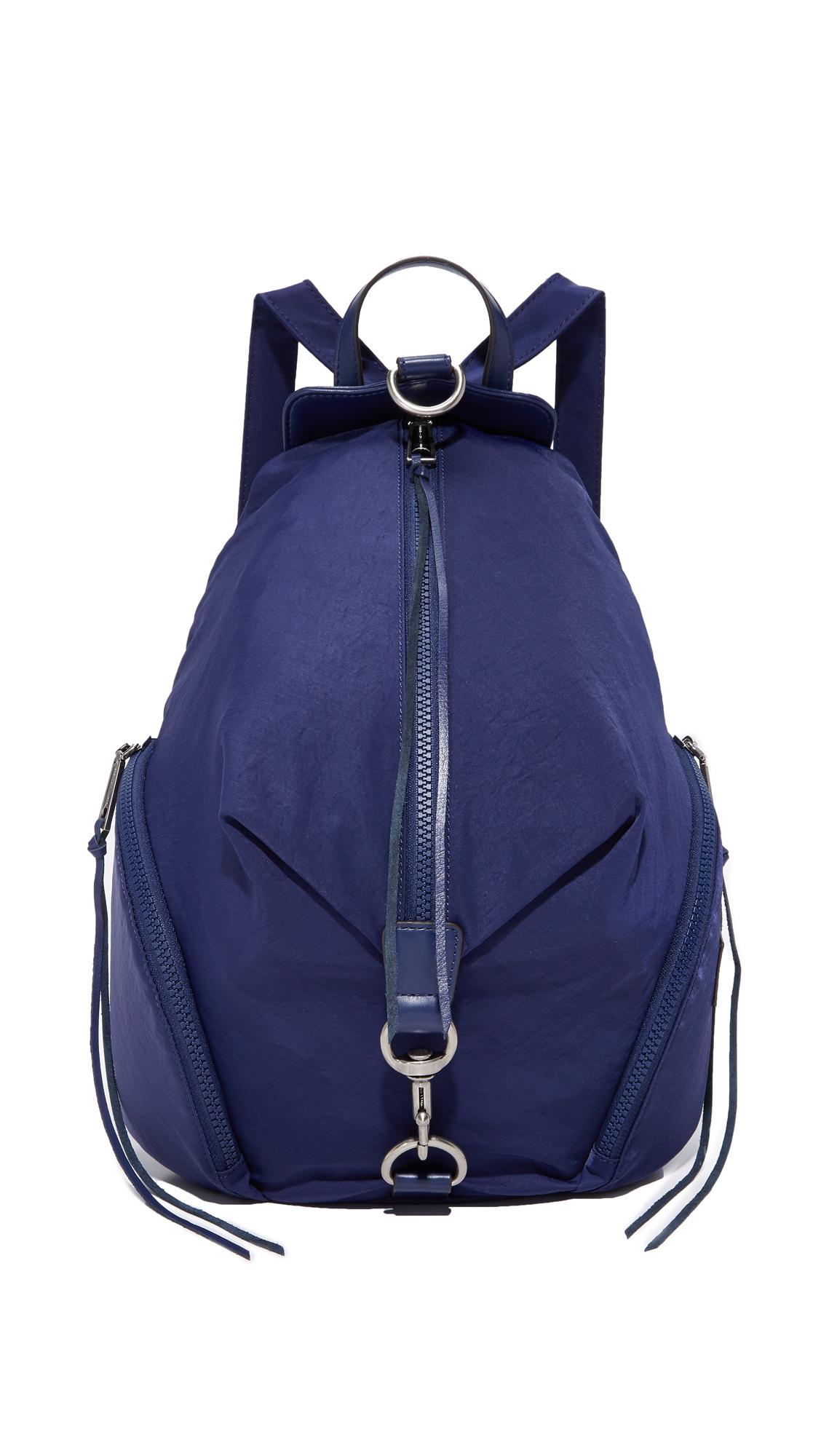 Rebecca Minkoff Synthetic Nylon Julian Backpack In Blue - Lyst