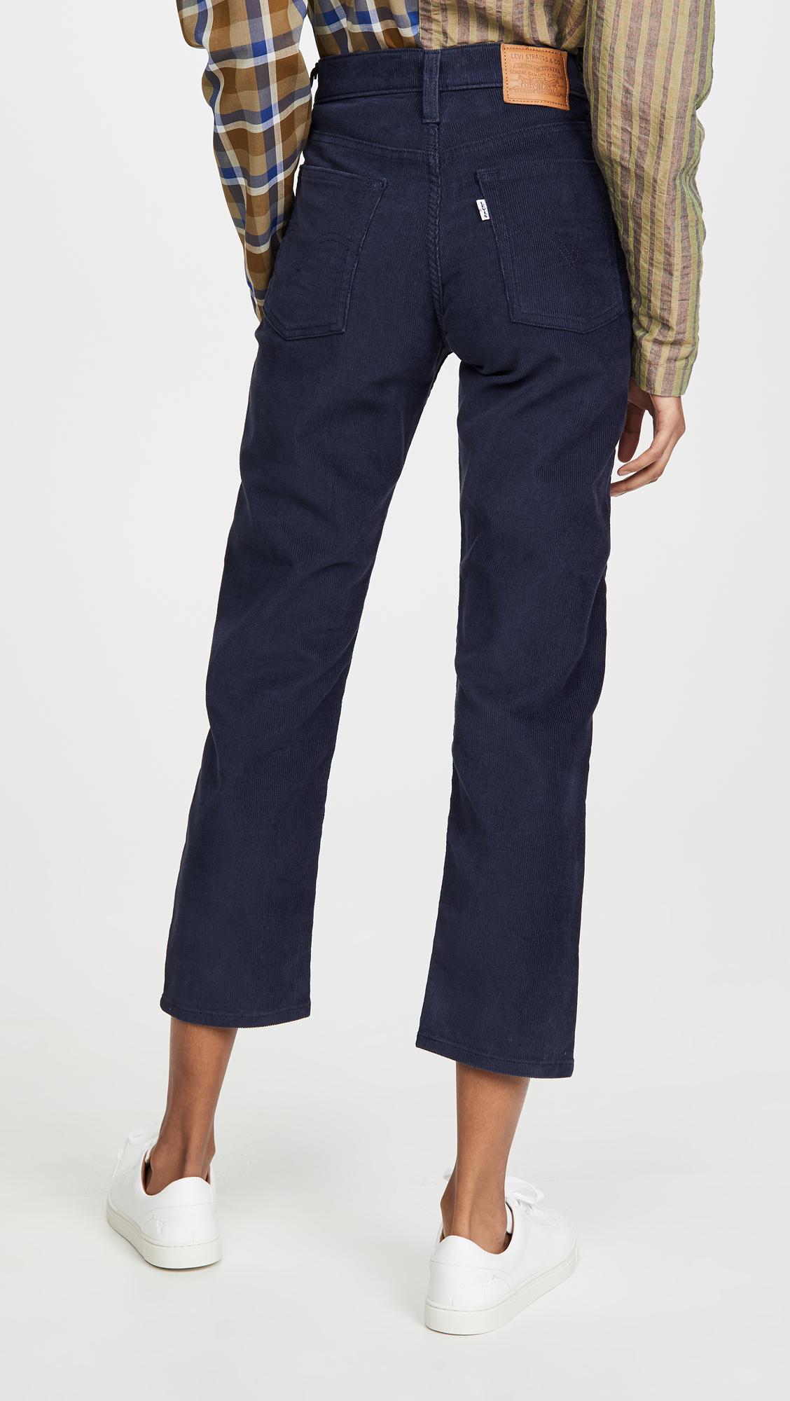 wedgie fit straight corduroy pants